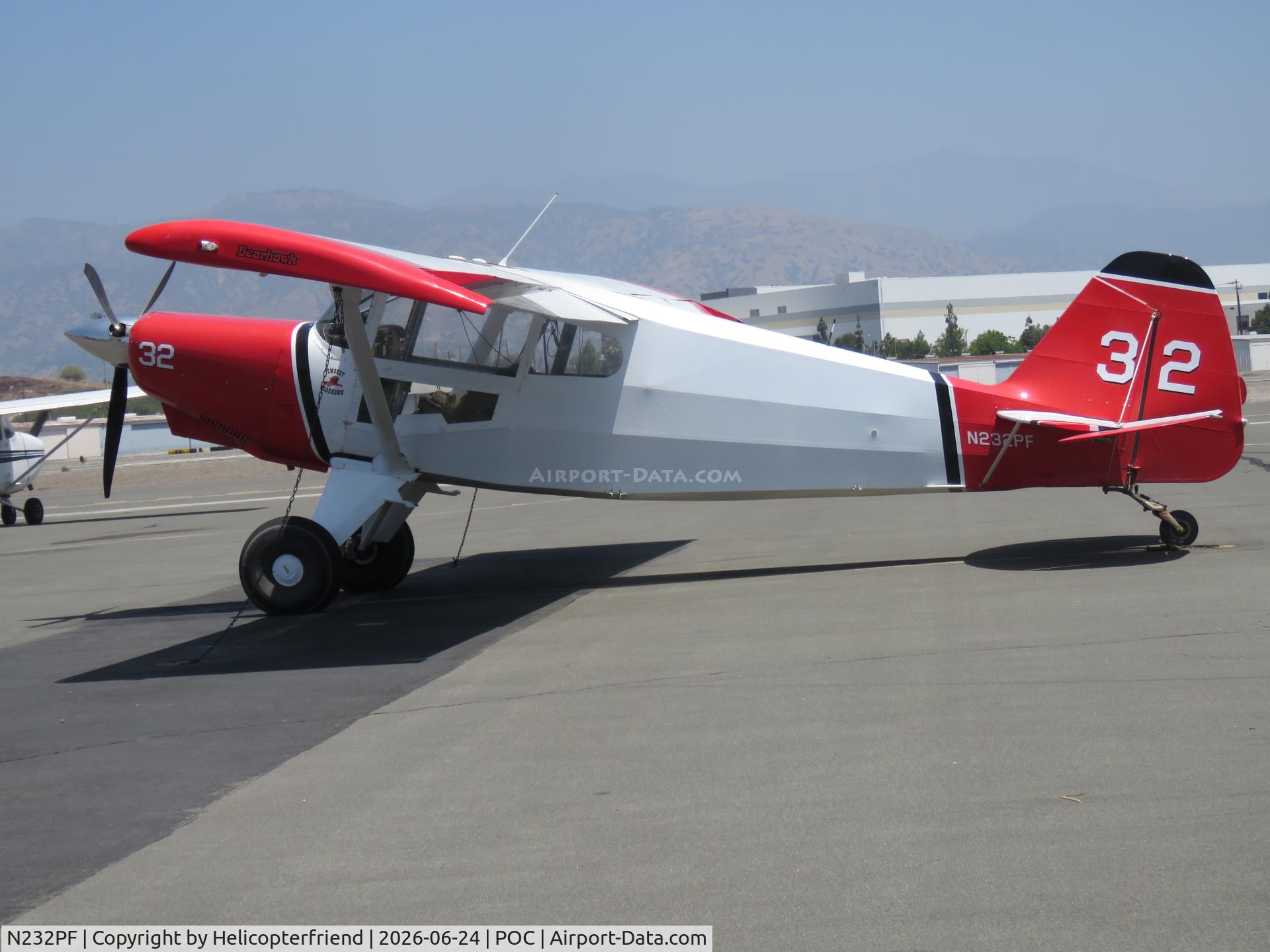 N232PF, 2003 Barrows Bearhawk, c/n BH232-7, Parked in transit parking