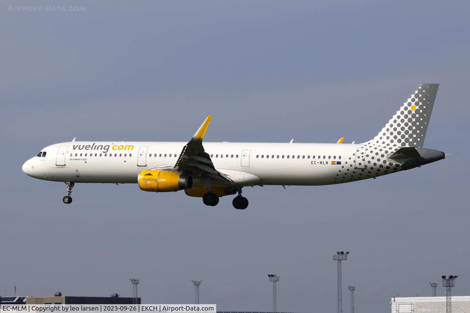 EC-MLM, 2016 Airbus A321-231, c/n 7108, Copenhagen 26.9.2023