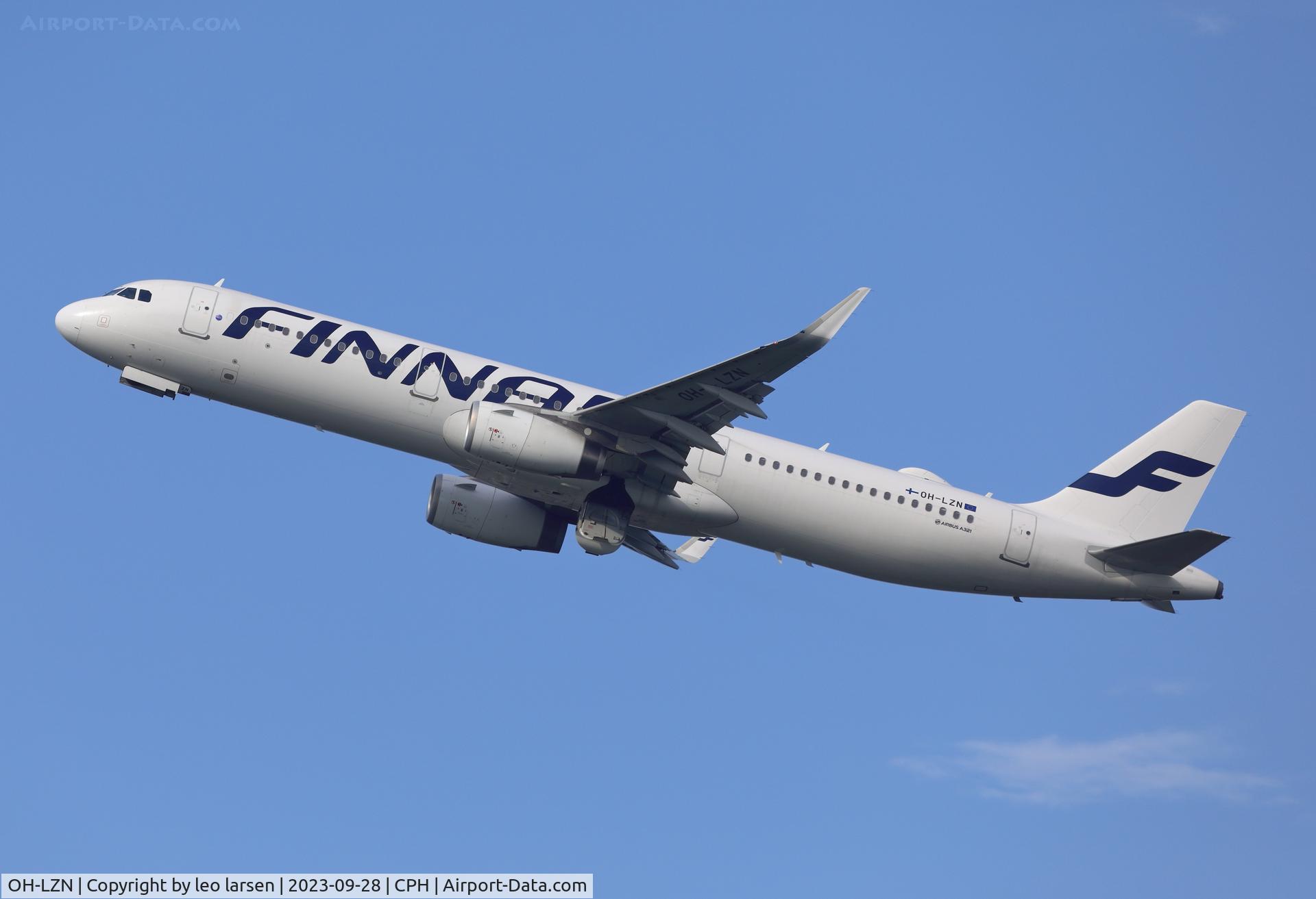 OH-LZN, 2017 Airbus A321-231, c/n 7570, Copenhagen 28.9.2023