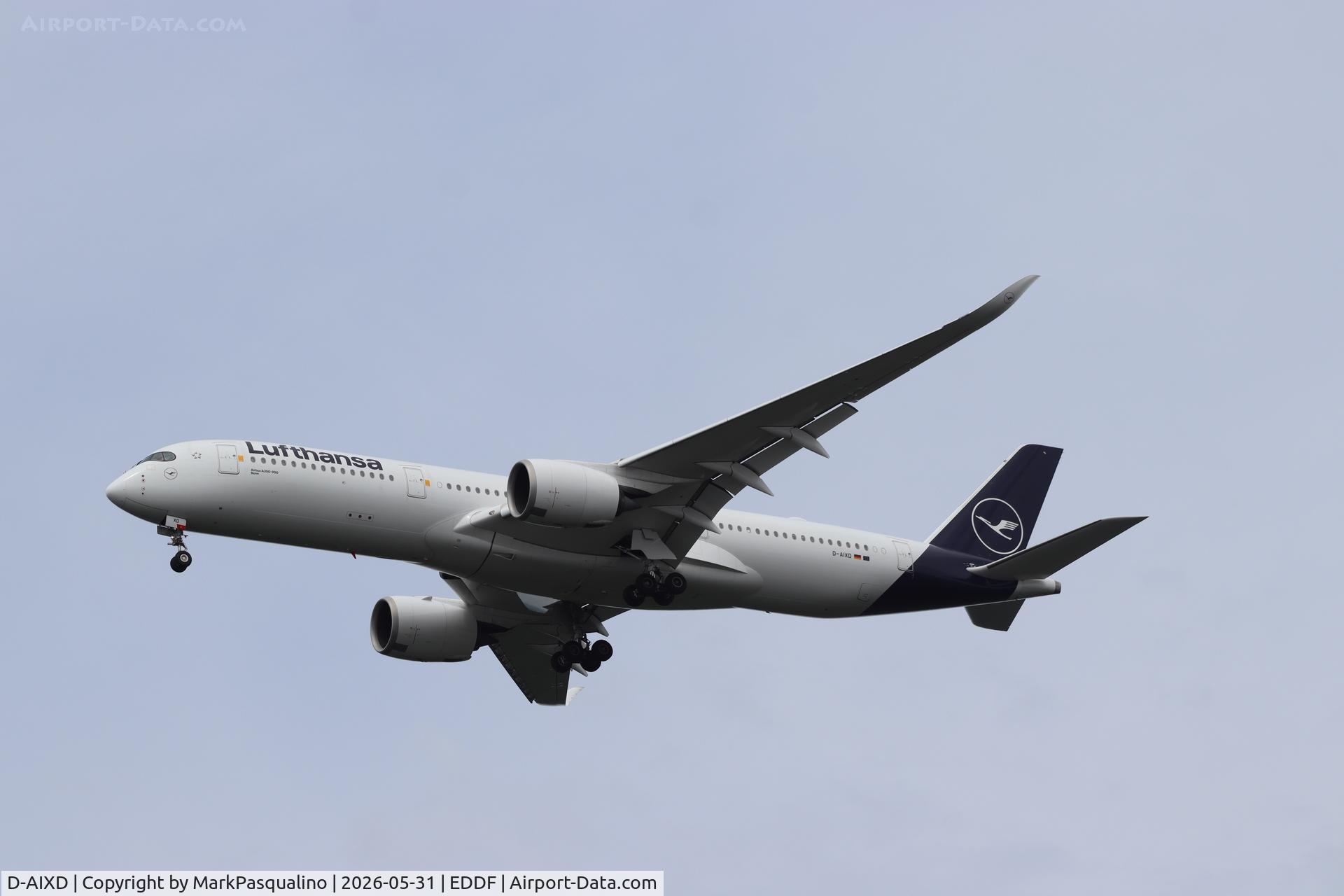 D-AIXD, 2017 Airbus A350-941, c/n 127, Airbus A350-941