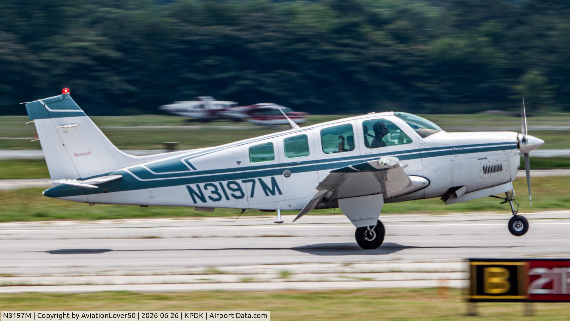 N3197M, 1994 Beech A36 Bonanza 36, c/n E-2887, A36 Bonanza