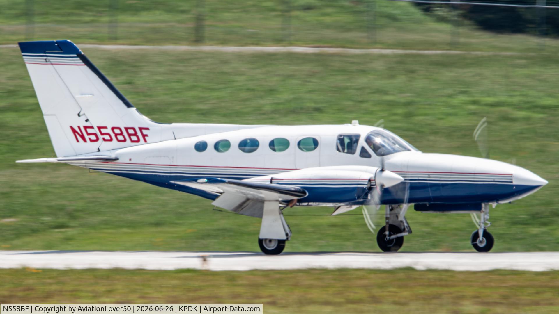 N558BF, Cessna 421C Golden Eagle, c/n 421C0845, 421C Golden Eagle