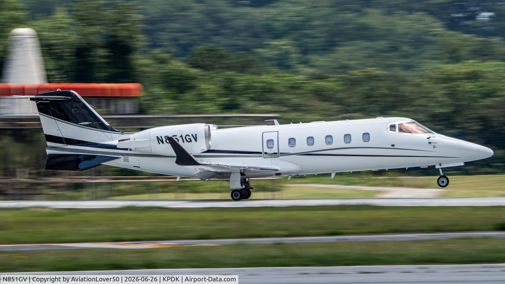 N851GV, 2002 Learjet 60, c/n 60-245, Lear 60