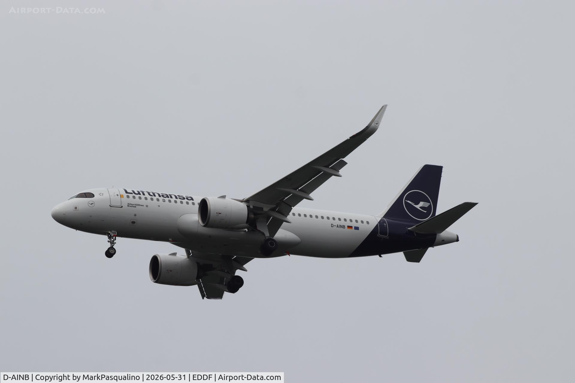 D-AINB, 2016 Airbus A320-271N, c/n 6864, Airbus A320-271N