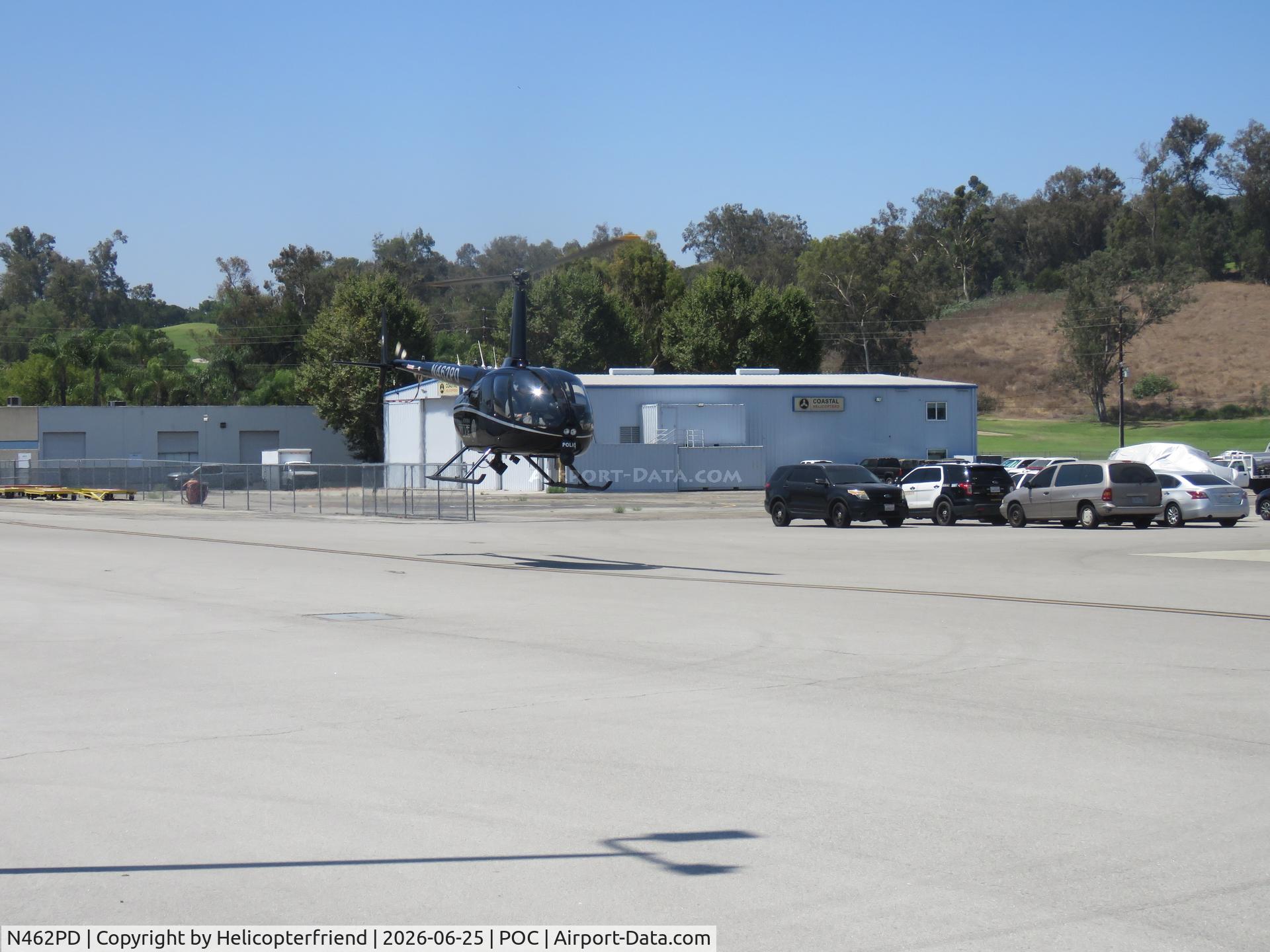 N462PD, 2014 Robinson R66, c/n 0233, Air taxiing
