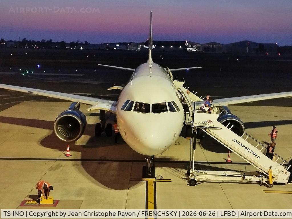 TS-INO, 2008 Airbus A320-214, c/n 3480, BJ770 from Djerba