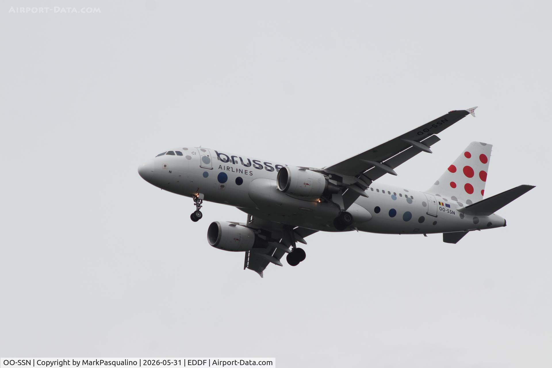 OO-SSN, 2003 Airbus A319-112, c/n 1963, Airbus A319-112