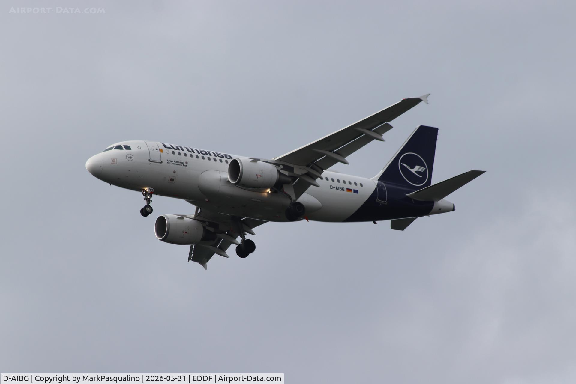 D-AIBG, 2011 Airbus A319-112, c/n 4841, Airbus A319-112