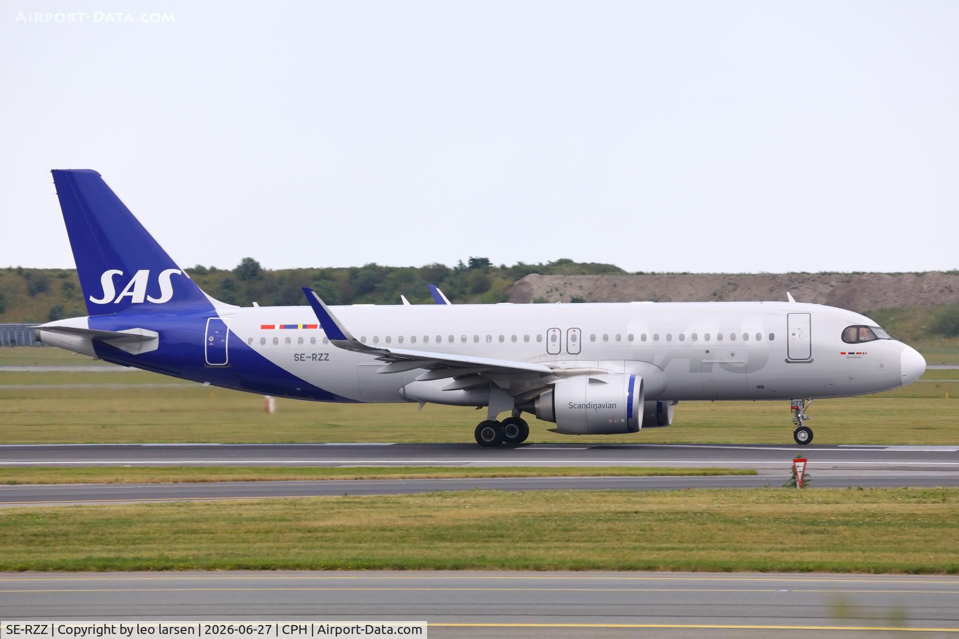 SE-RZZ, 2024 Airbus A320-251N, c/n 11885, Copenhagen 27.6.2026