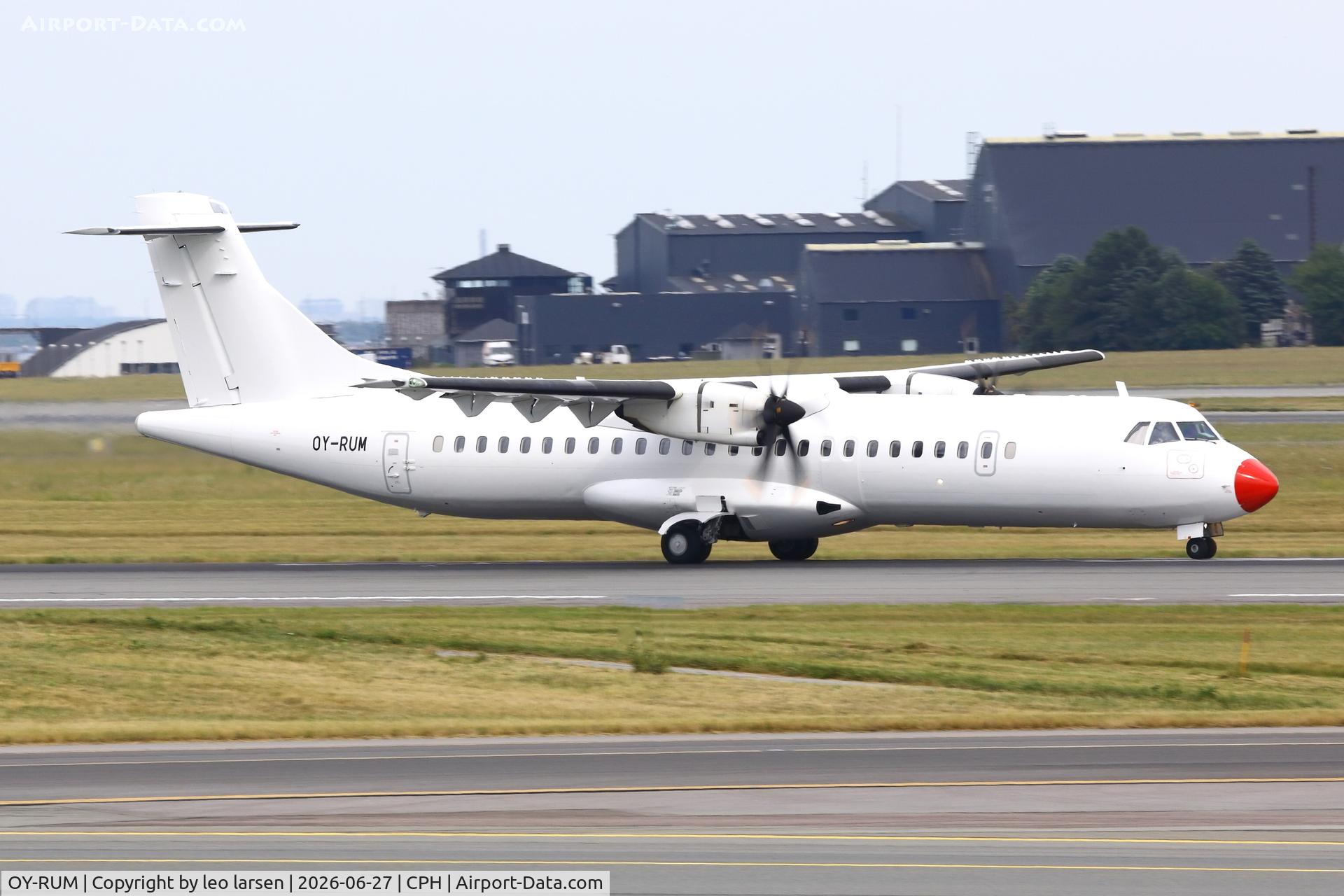 OY-RUM, 2014 ATR ATR 72-600 (72-212A), c/n 1164, Copenhagen 27.6.2026