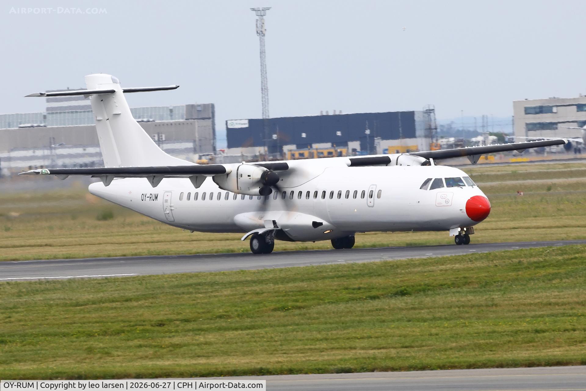 OY-RUM, 2014 ATR ATR 72-600 (72-212A), c/n 1164, Copenhagen 27.6.2026-