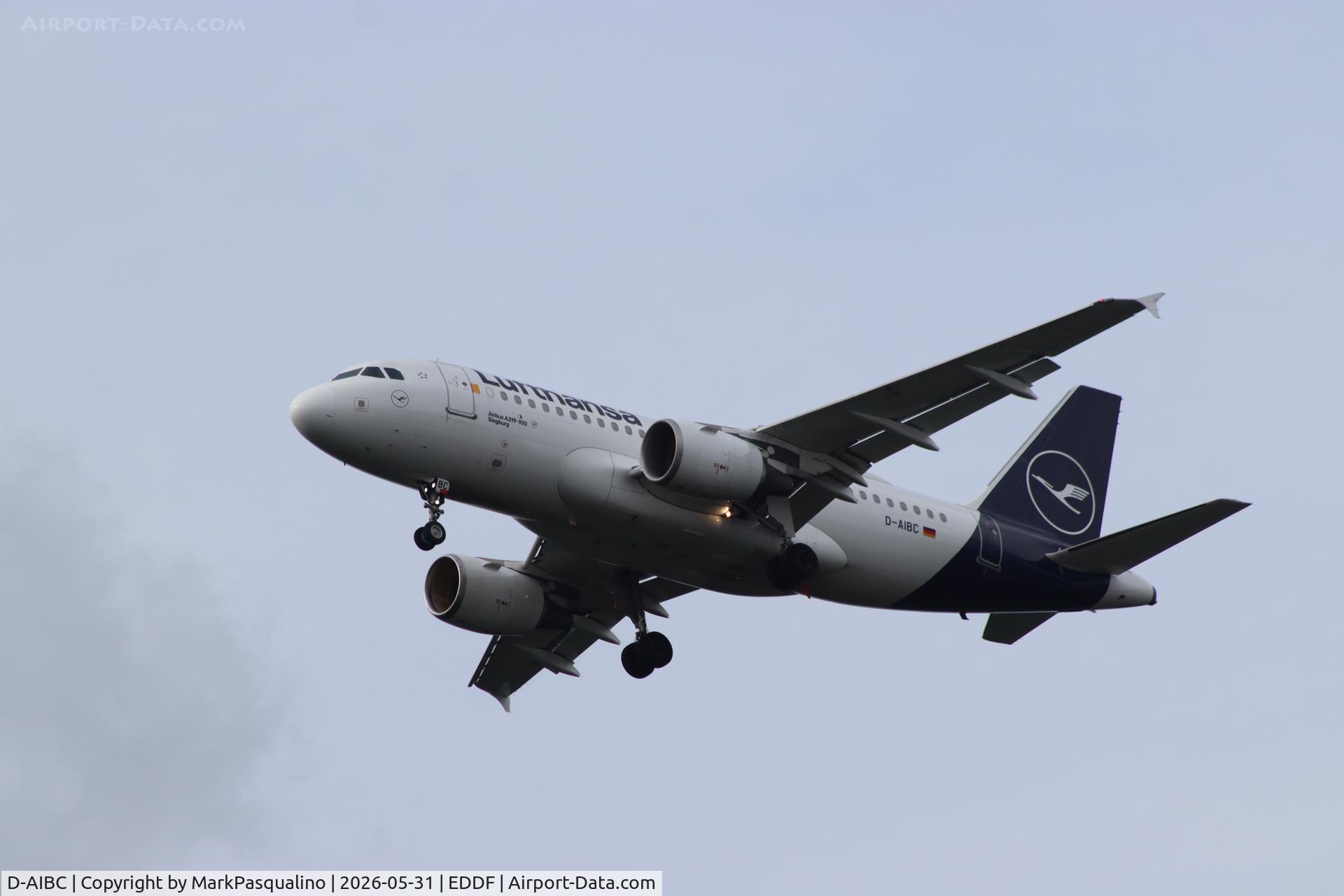 D-AIBC, 2010 Airbus A319-112, c/n 4332, Airbus A319-112