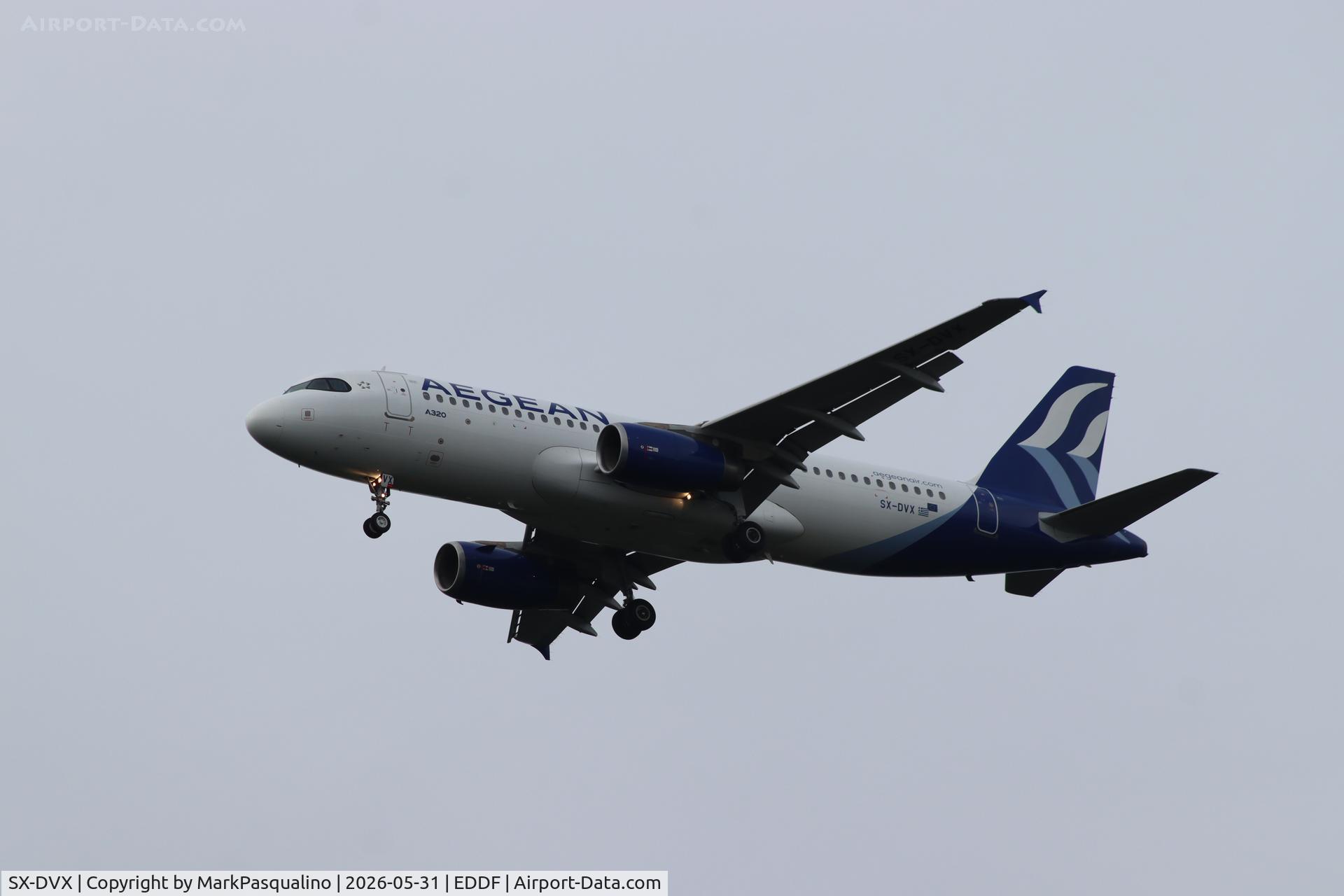 SX-DVX, 2009 Airbus A320-232, c/n 3829, Airbus A320-232