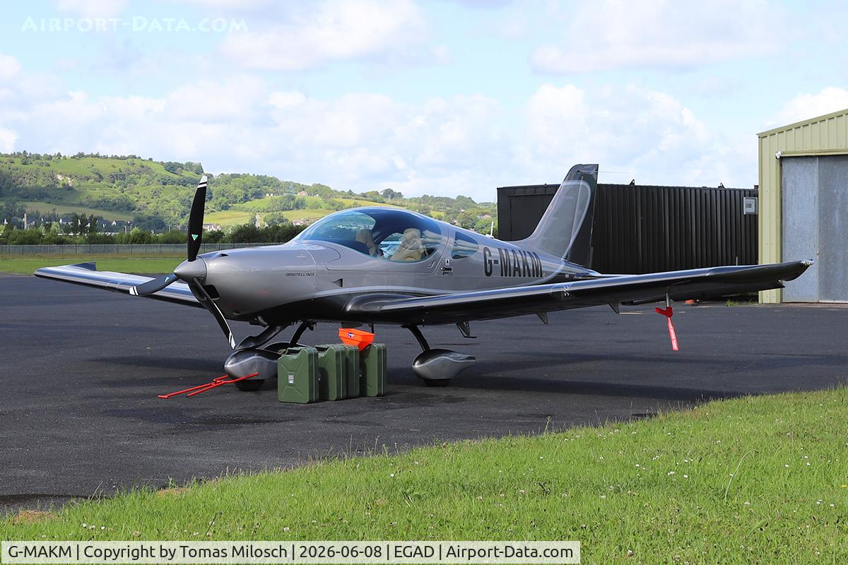 G-MAKM, 2022 BRM Aero Bristell B23-915, c/n 020/2022, Nice little airport on a touristic route!