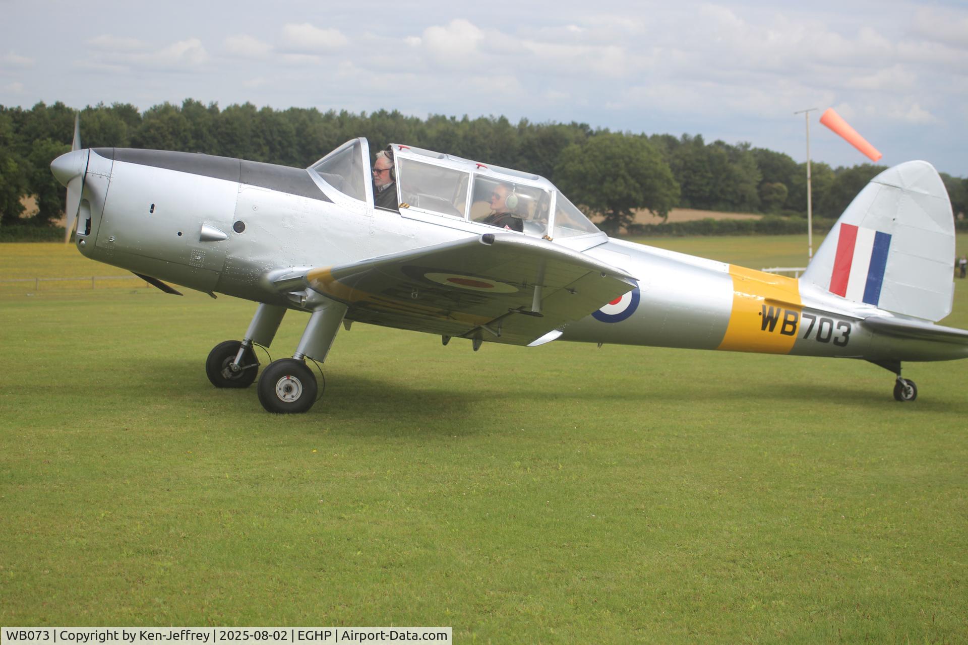 WB073, 2003 Jodel D-140E Mousquetaire, c/n PFA 251-14090, DHC1 Chipmunk, Jodel Fly-In, Popham