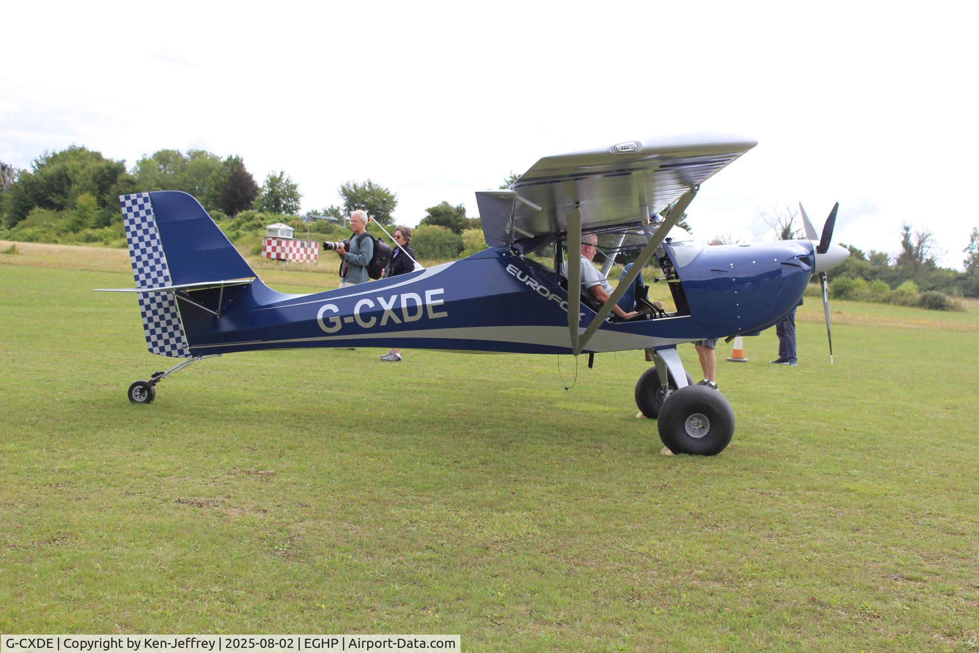 G-CXDE, 2025 EuroFox Aviation EuroFox 2K, c/n 72925, Jodel Fly-In, Popham