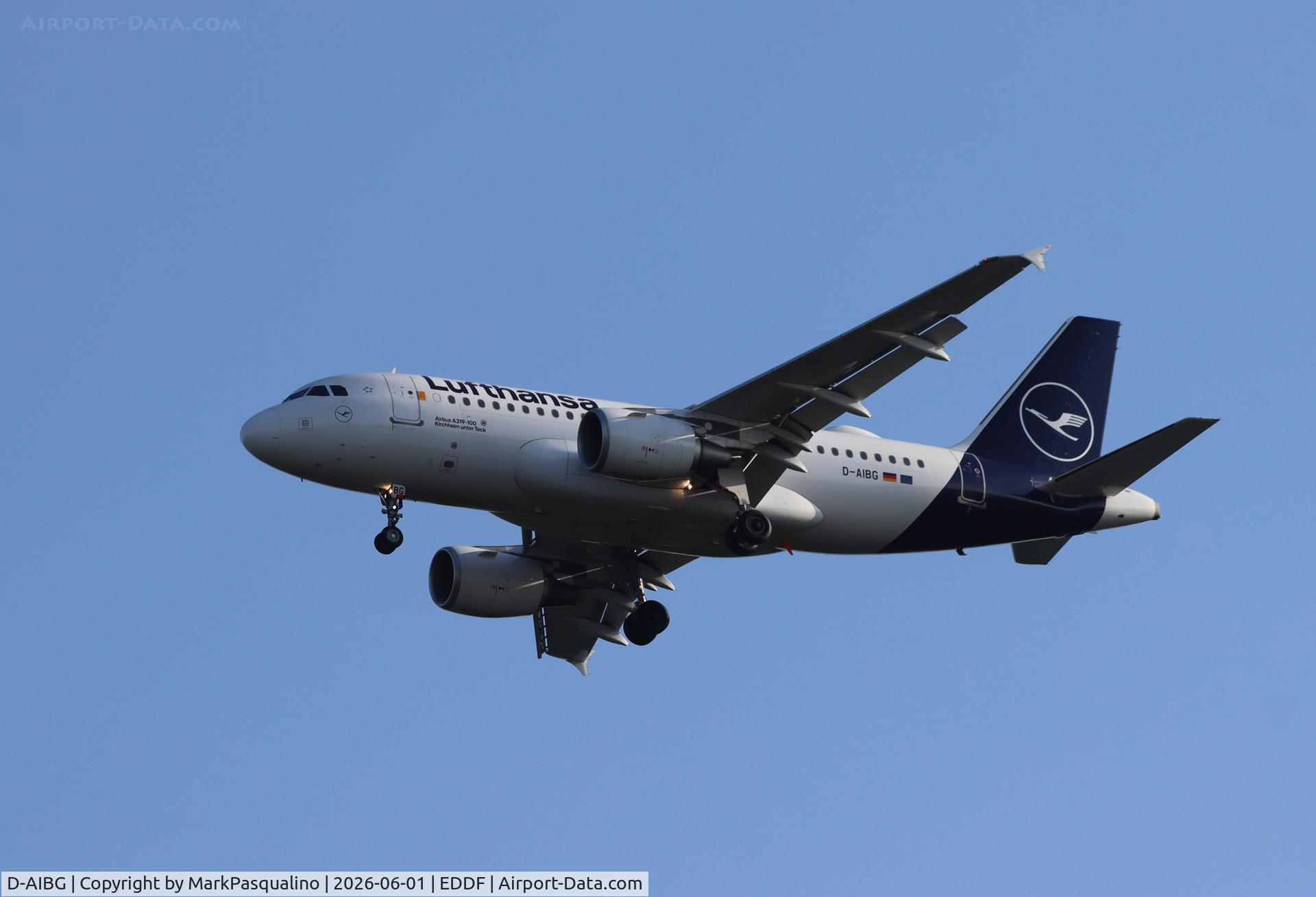D-AIBG, 2011 Airbus A319-112, c/n 4841, Airbus A319-112