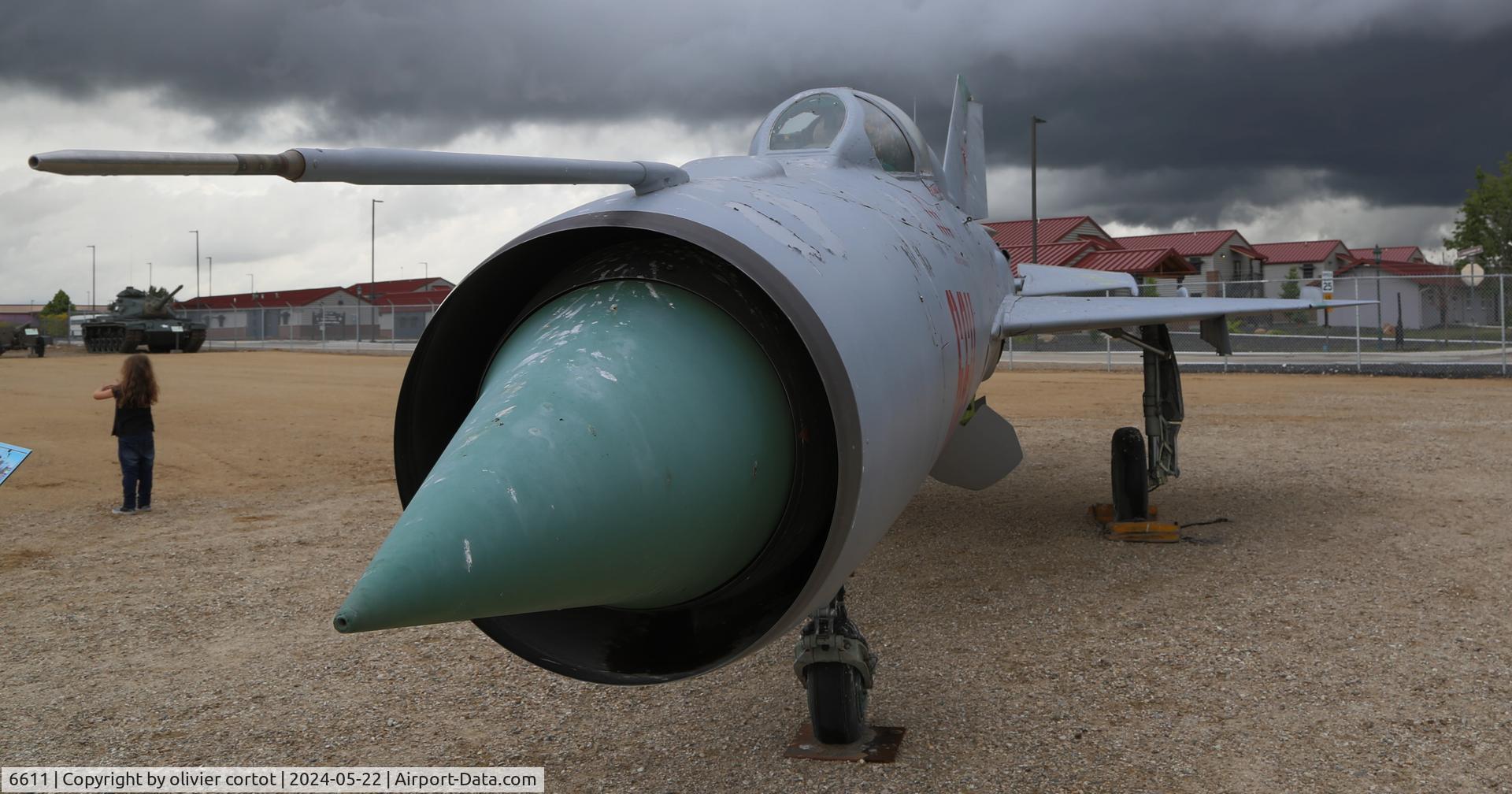 6611, 2000 Mikoyan-Gurevich MiG-21PFM, c/n 94A6611, idaho military museum