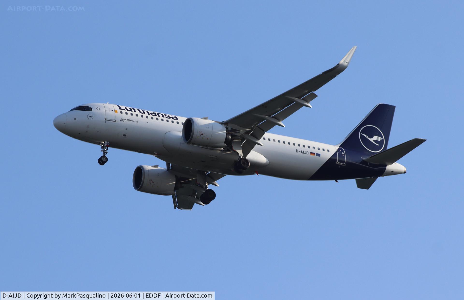 D-AIJD, 2020 Airbus A320-271N, c/n 10281, Airbus A320-271N