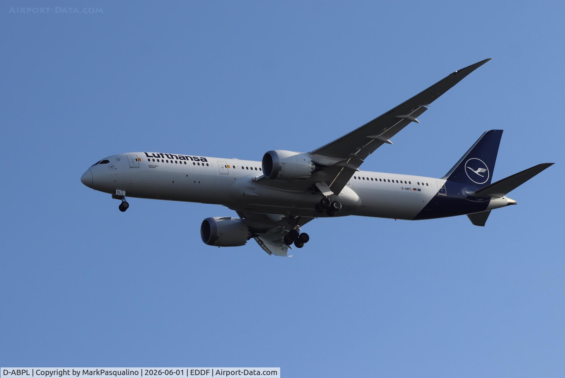 D-ABPL, 2026 Boeing 787-9 Dreamliner Dreamliner, c/n 66823 l/n 1188, Boeing 787-9 Dreamliner