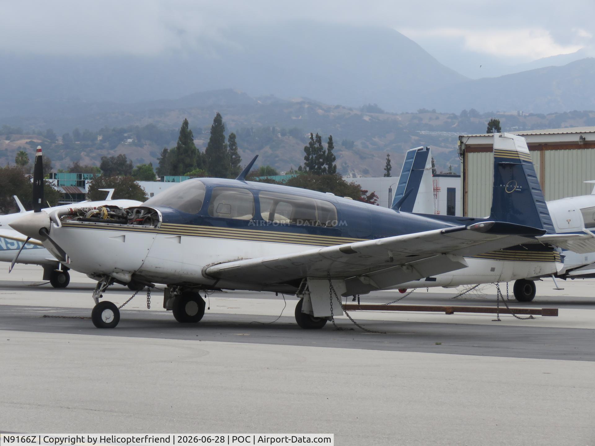 N9166Z, 1995 Mooney M20R Ovation, c/n 29-0035, Wings re-attached