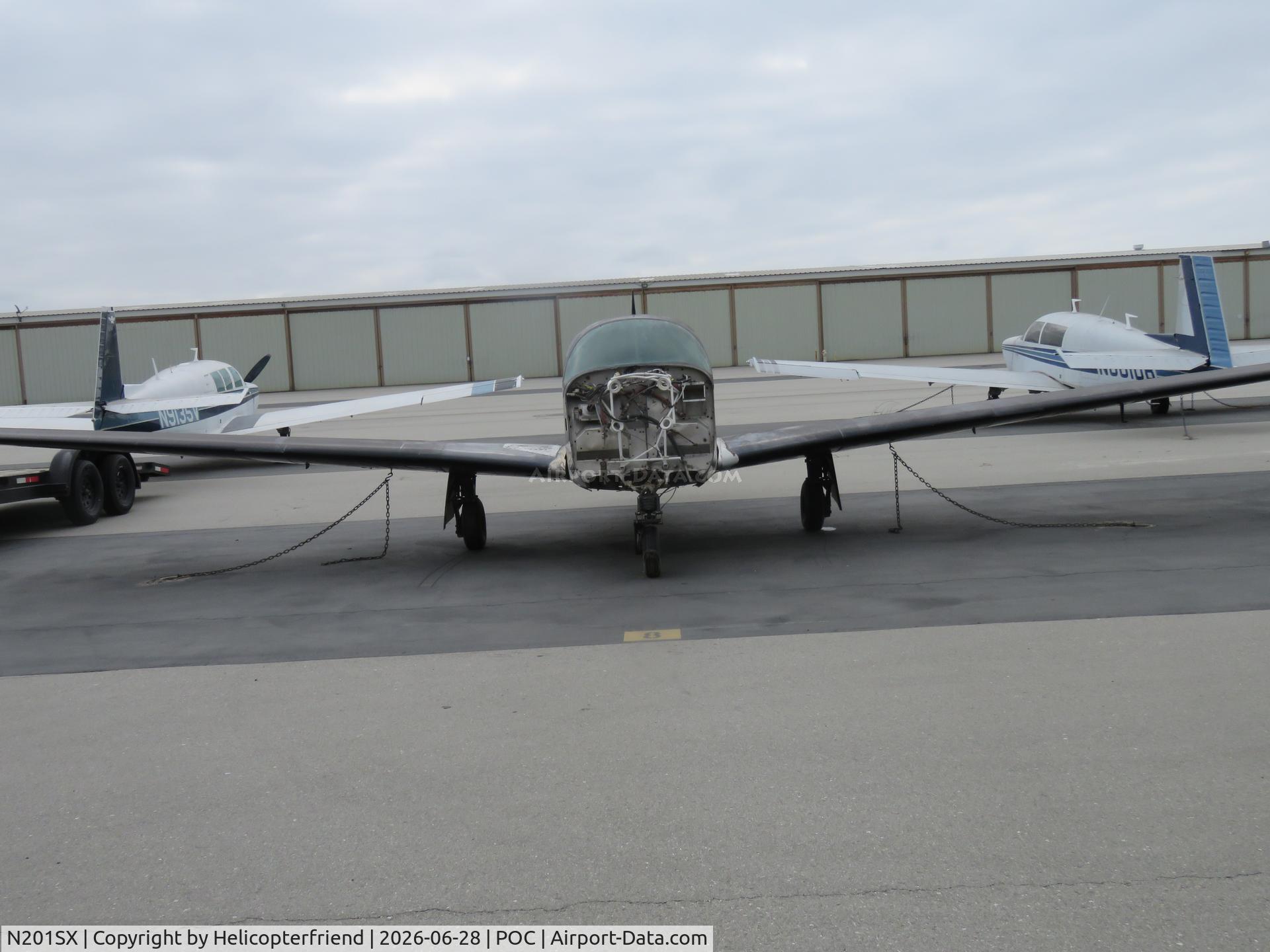 N201SX, 1977 Mooney M20J 201, c/n 24-0308, Wings re-attached