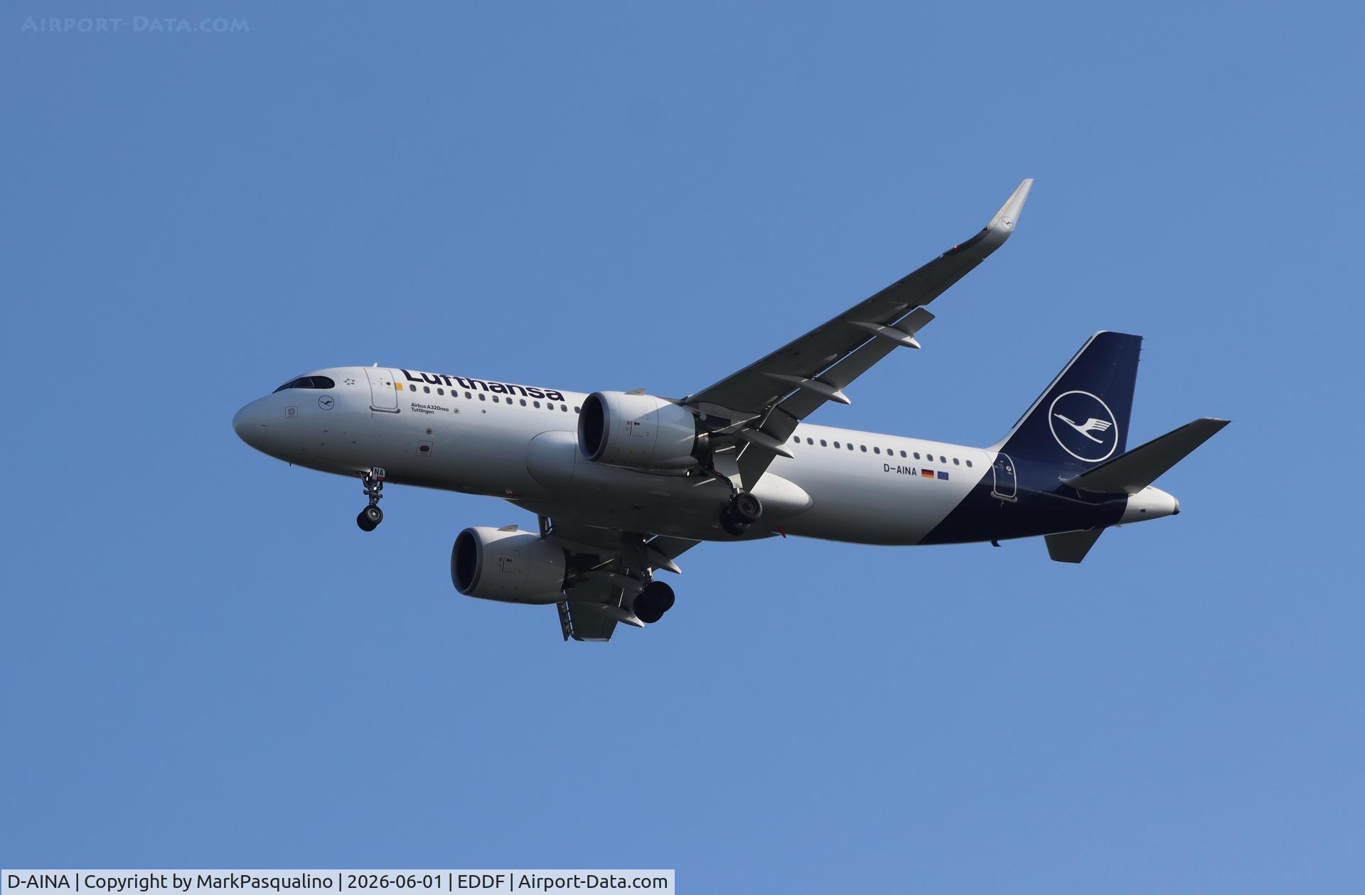 D-AINA, 2015 Airbus A320-271N, c/n 6801, Airbus A320-271N