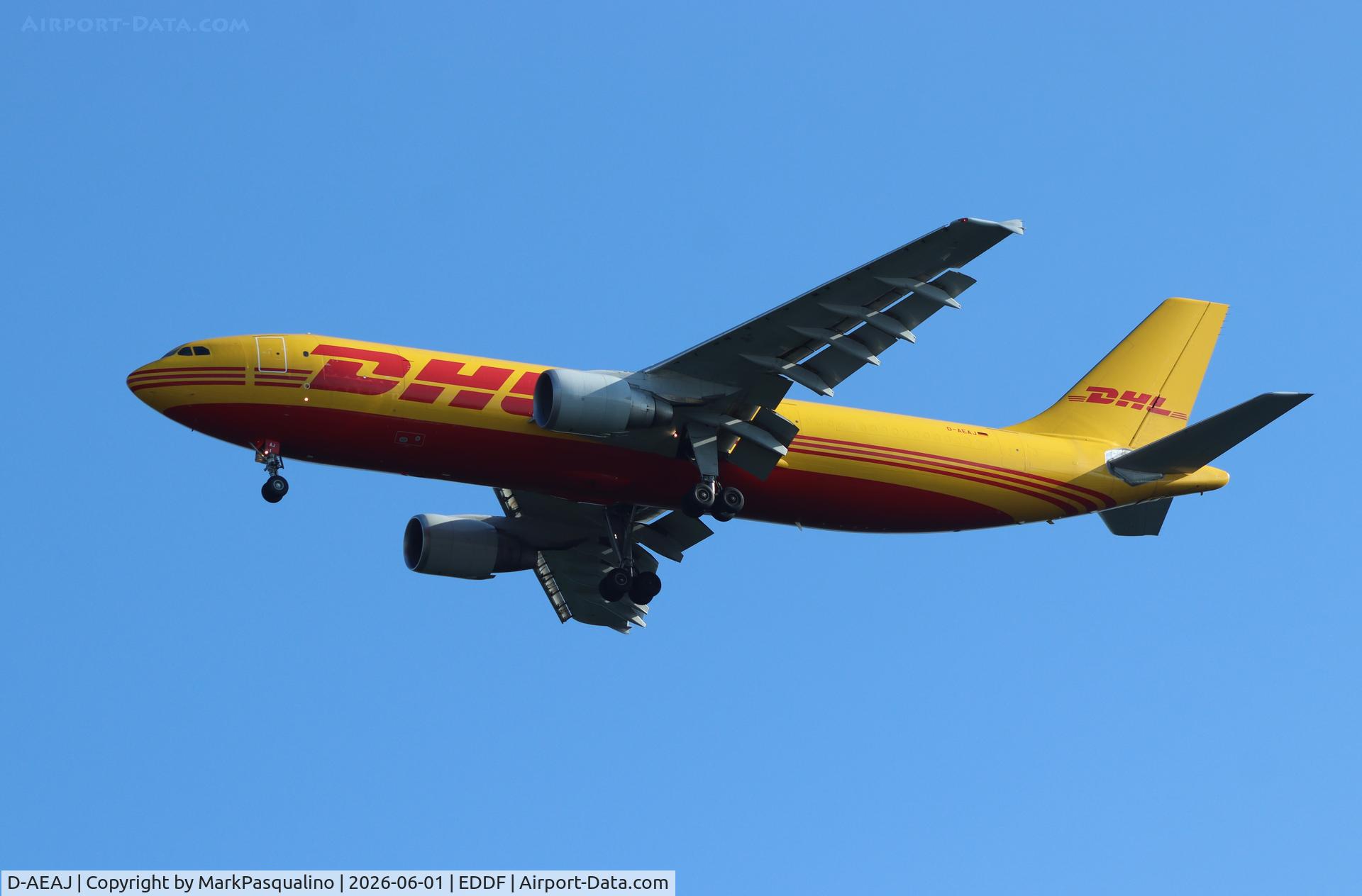 D-AEAJ, 1992 Airbus A300B4-622R(F), c/n 641, Airbus A300B4-622R(F)