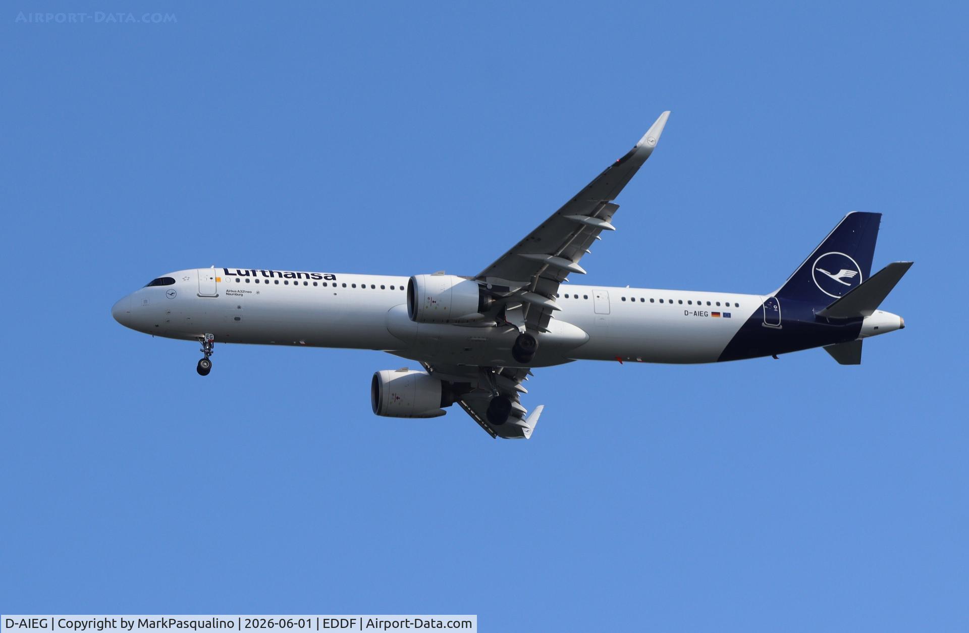 D-AIEG, 2021 Airbus A321-271NX, c/n 10059, Airbus A321-271NX