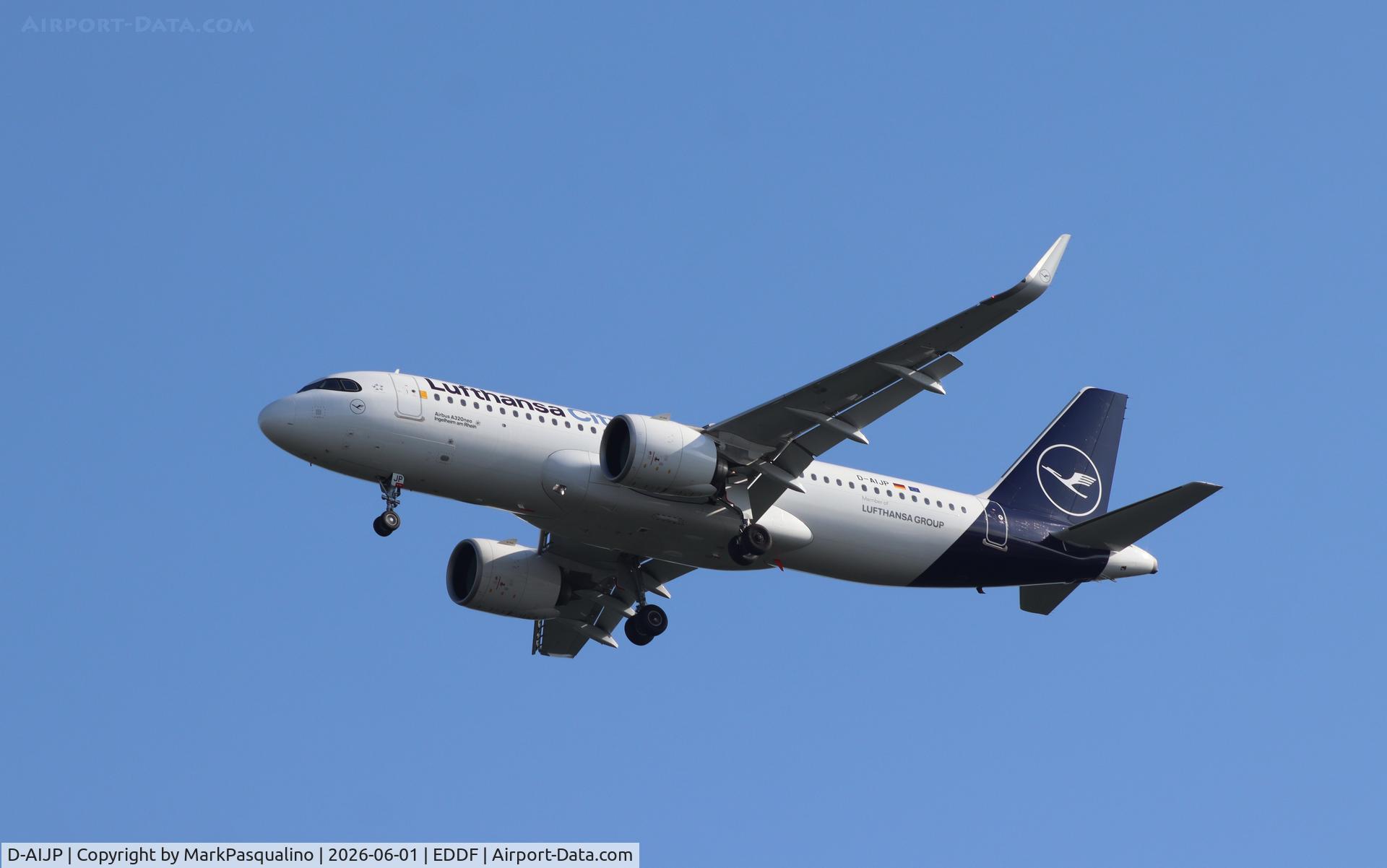 D-AIJP, 2025 Airbus A320-271N, c/n 12540, Airbus A320-271N