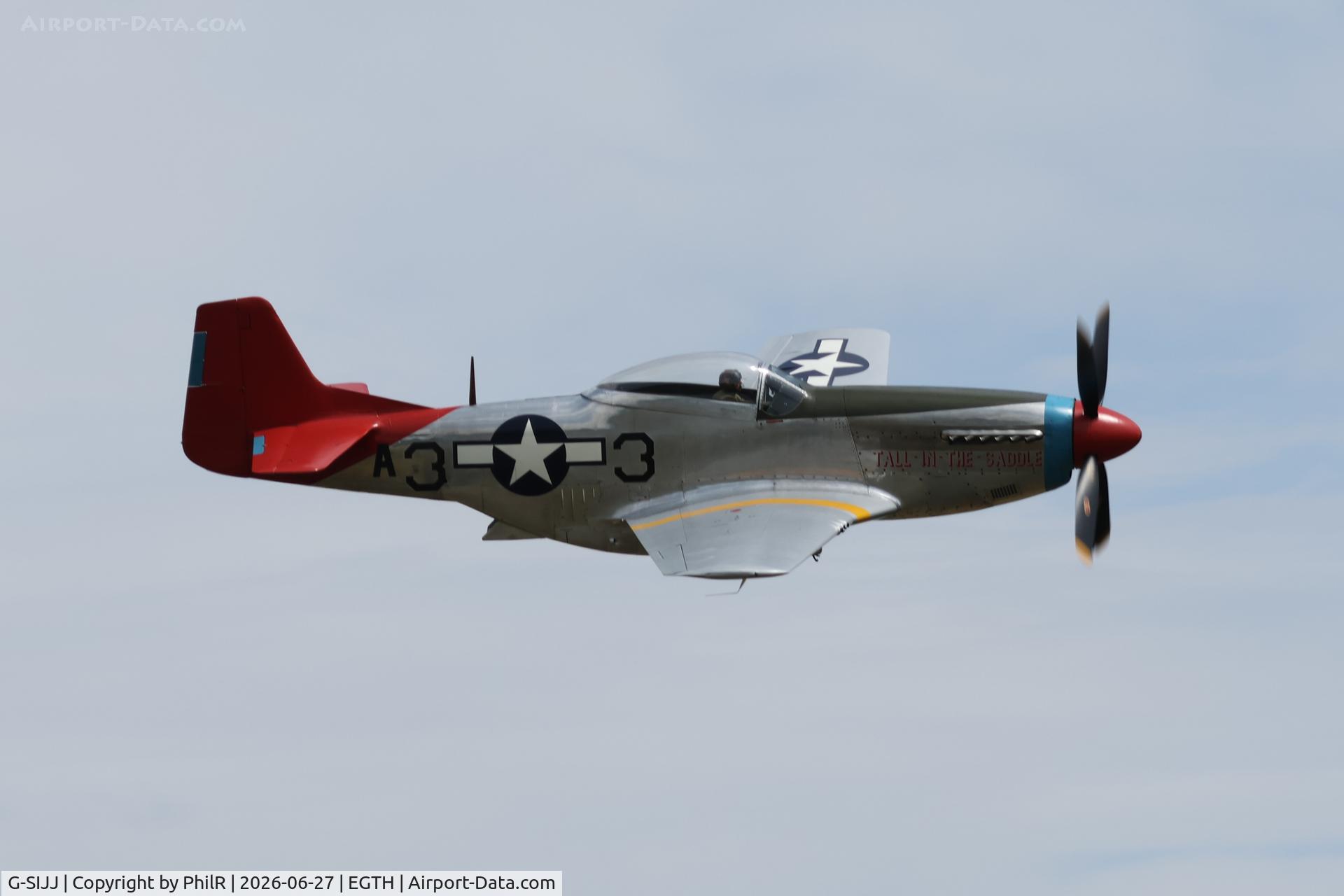 G-SIJJ, 1944 North American P-51D Mustang, c/n 122-31894 (44-72035), 44-72035 (G-SIJJ) 1944 North American P-51D Mustang 'Tall in the Saddle' Old Warden 