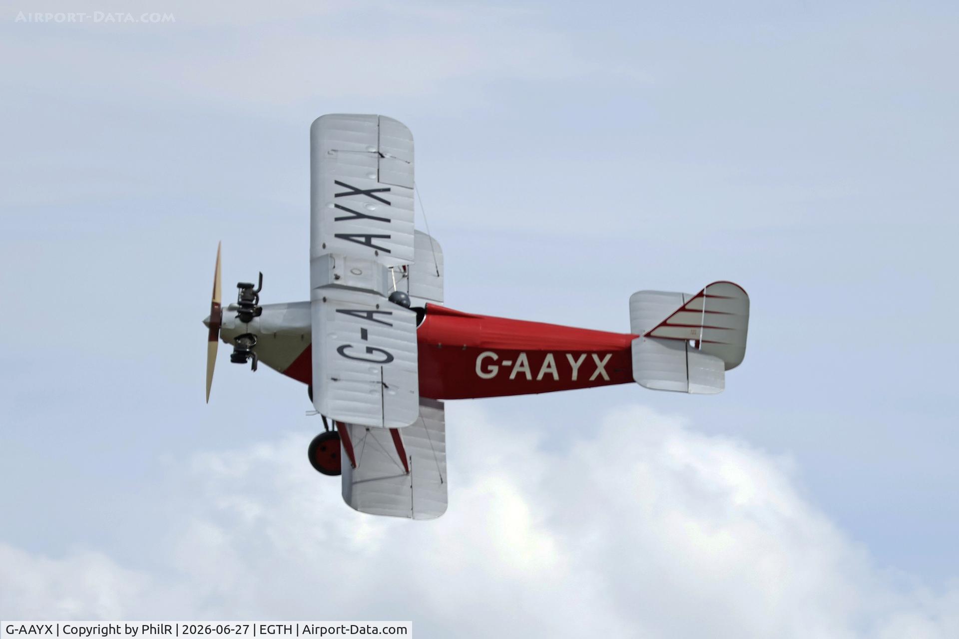 G-AAYX, 1930 Southern Martlet, c/n 202, G-AAYX 1932 Southern Martlet Old Warden 