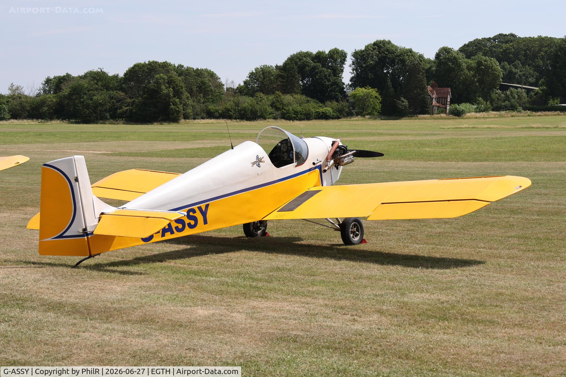 G-ASSY, 1968 Druine D.31 Turbulent Replica, c/n PFA 586, G-ASSY 1968 Rollason Druine D.31 Turbulent Old Warden 