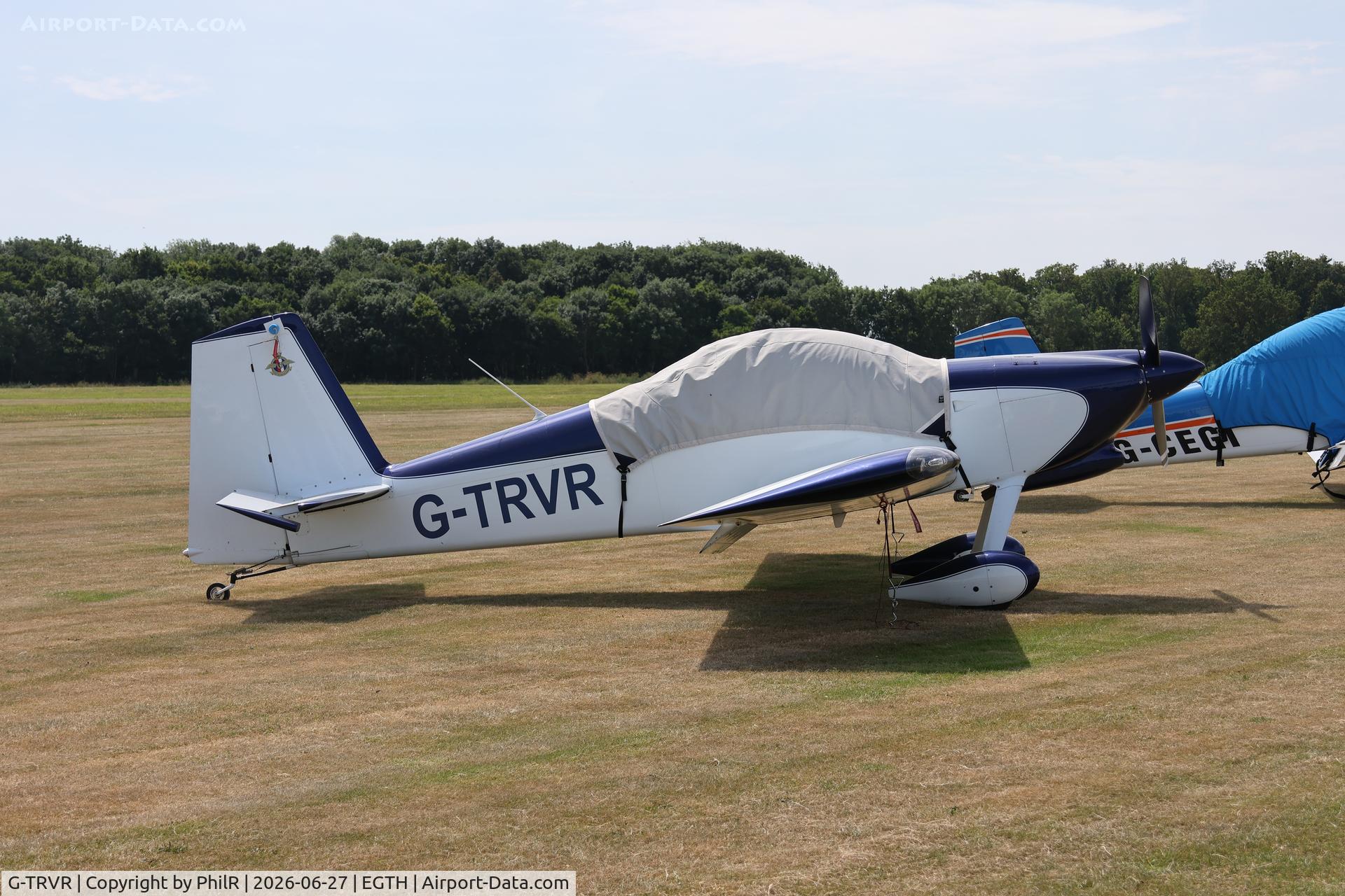 G-TRVR, 2013 Vans RV-7, c/n LAA 323-14882, G-TRVR 2013 VANS RV-7 Old Warden 