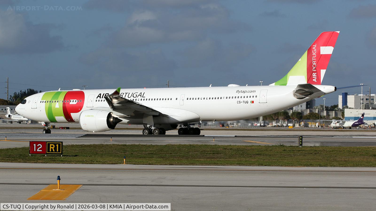 CS-TUQ, 2020 Airbus A330-941N, c/n 1941, at mia