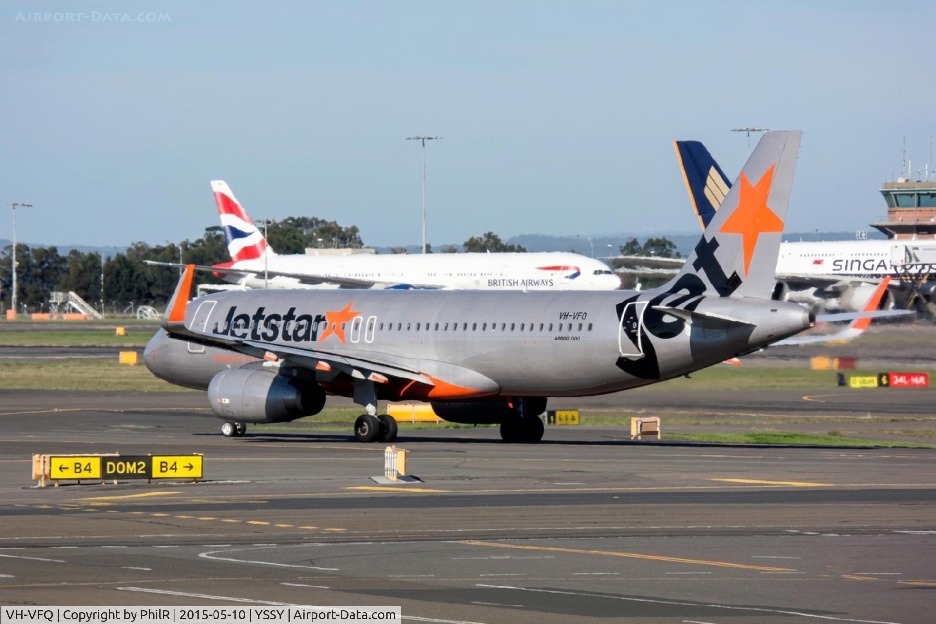 VH-VFQ, 2013 Airbus A320-232, c/n 5780, VH-VFQ 2013 A320-200 Jetstar SYD 

