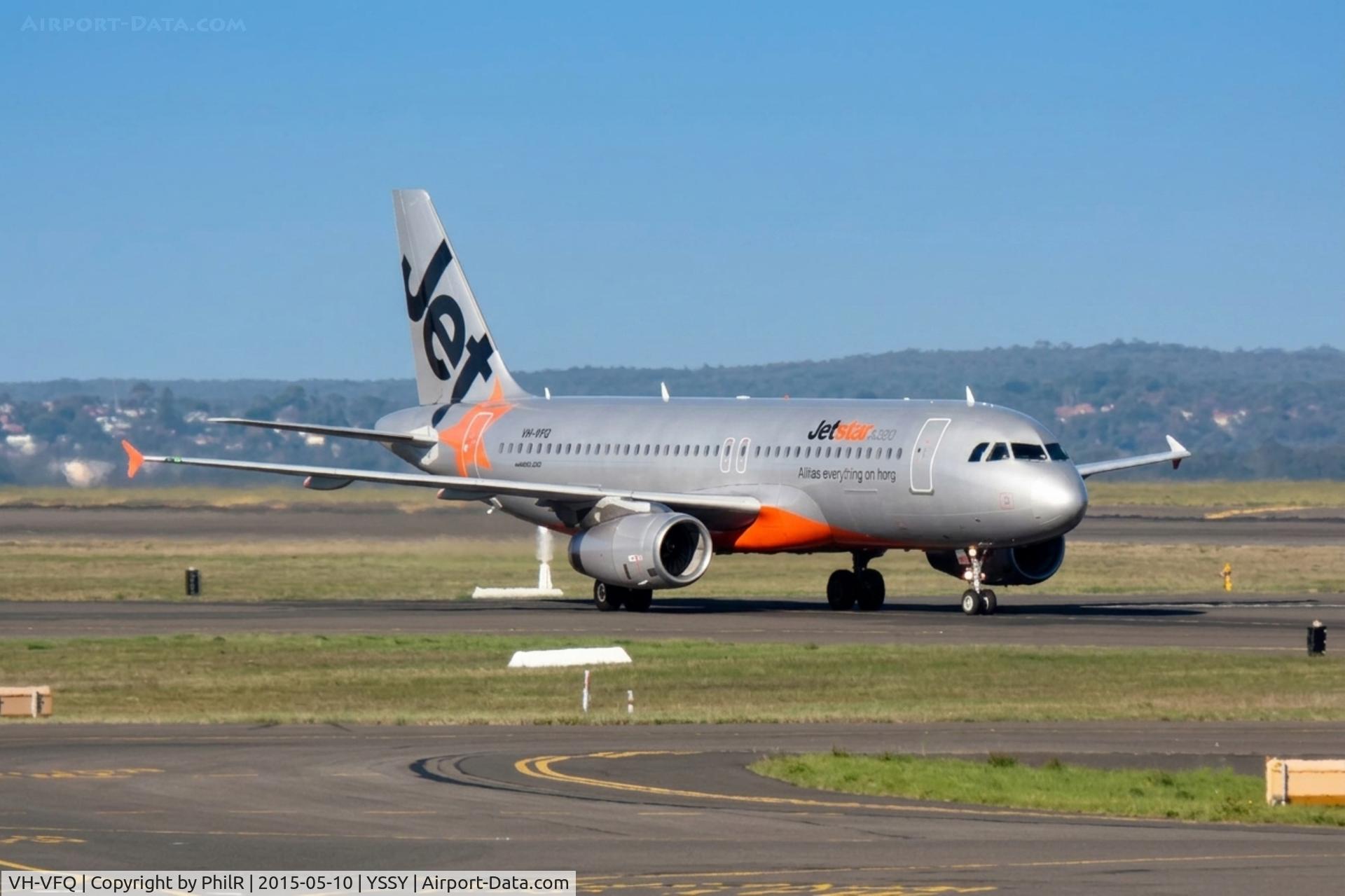 VH-VFQ, 2013 Airbus A320-232, c/n 5780, VH-VFQ 2013 A320-200 Jetstar SYD
