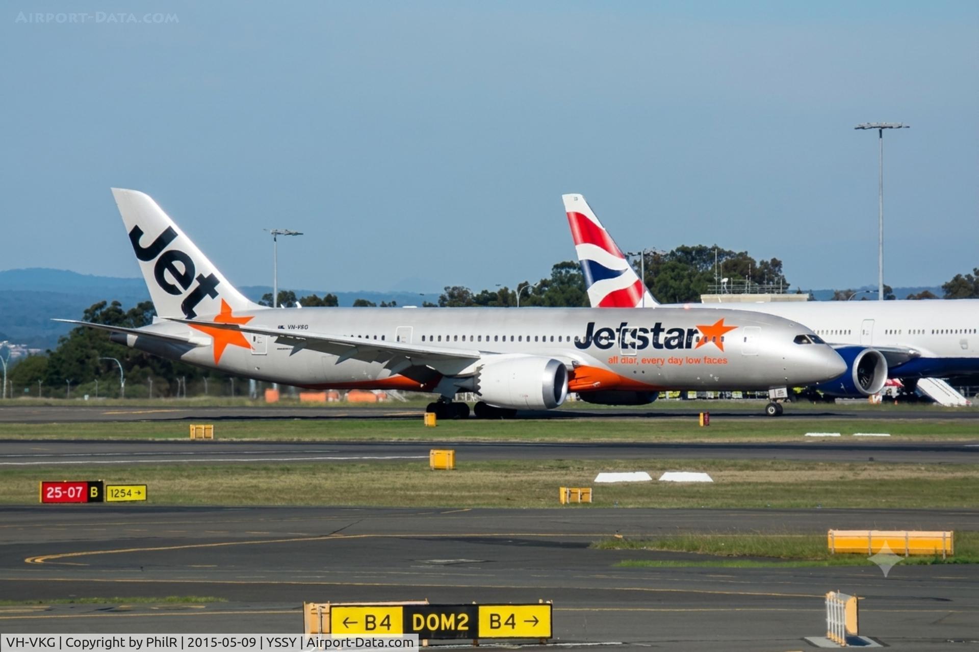 VH-VKG, 2014 Boeing 787-8 Dreamliner, c/n 36232 l/n 189, VH-VKG 2014 B787-800 Jetstar SYD 
