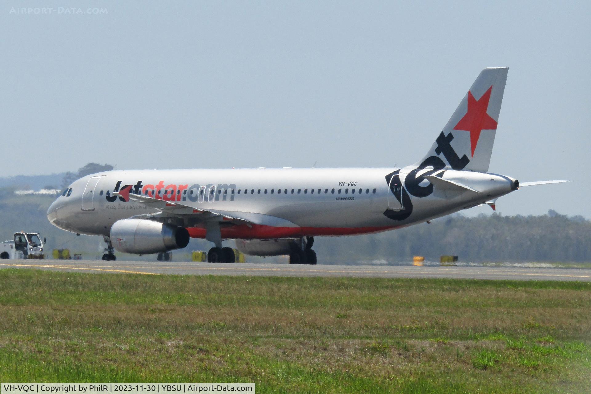 VH-VQC, 2008 Airbus A320-232, c/n 3668, VH-VQC 2008 Airbus A320-200 Jetstar Airways Maroochydore 