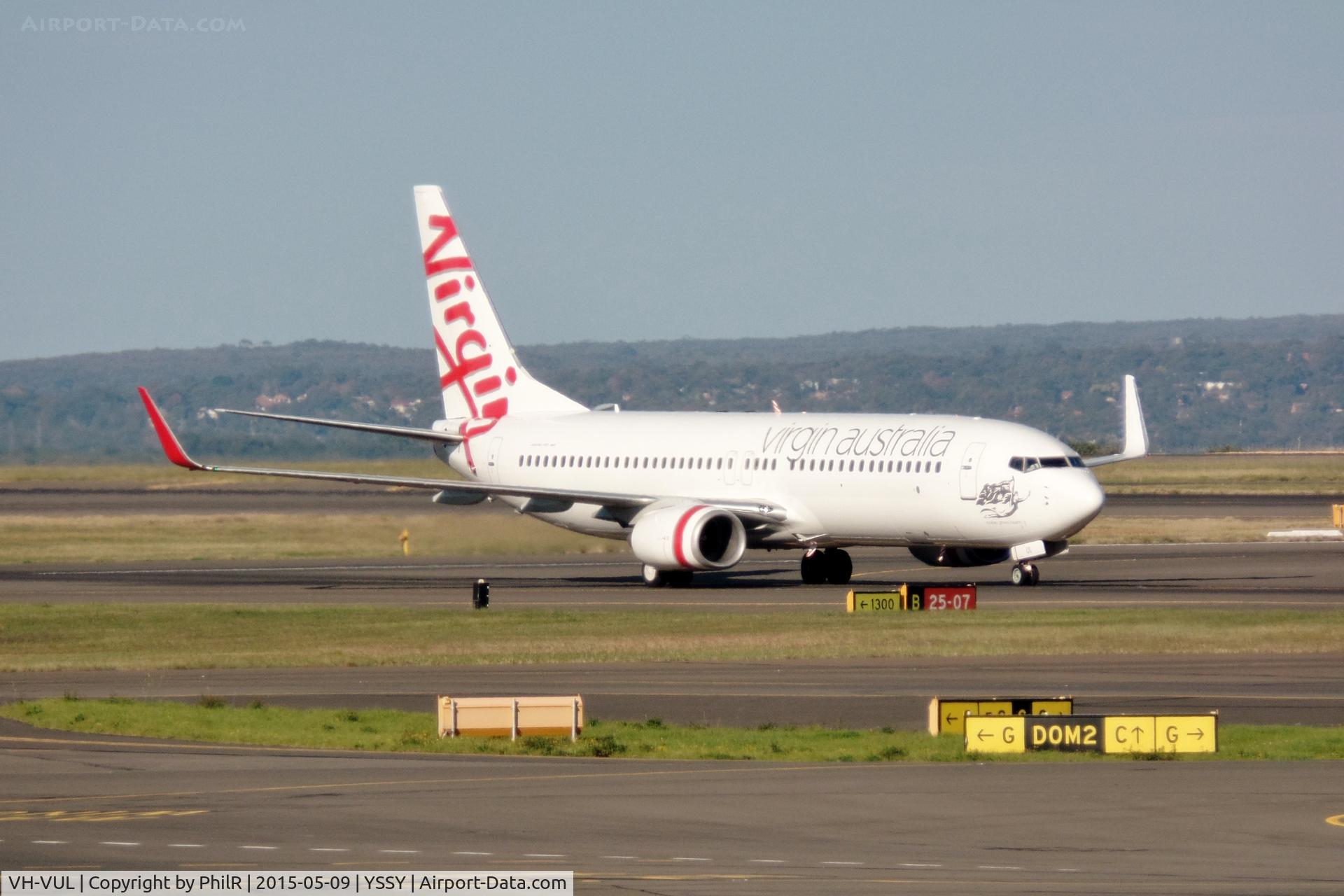 VH-VUL, 2007 Boeing 737-8FE, c/n 36603/2356, VH-VUL 2011 B737-800 Virgin Australia SYD
