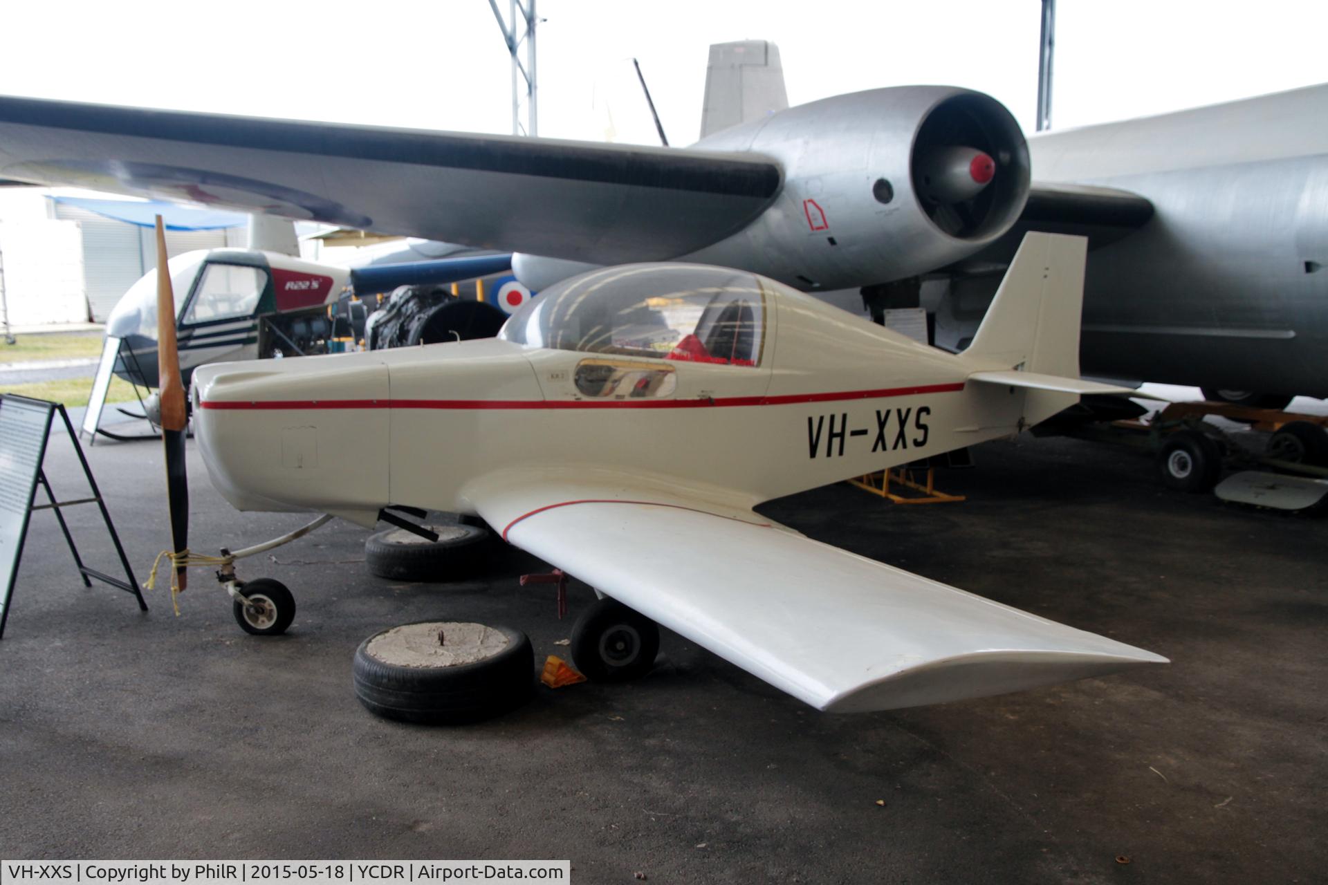 VH-XXS, 1997 Rand Robinson KR-2, c/n Q082, VH-XXS 1992 Rand Robinson KR2 QAM Caloundra 
