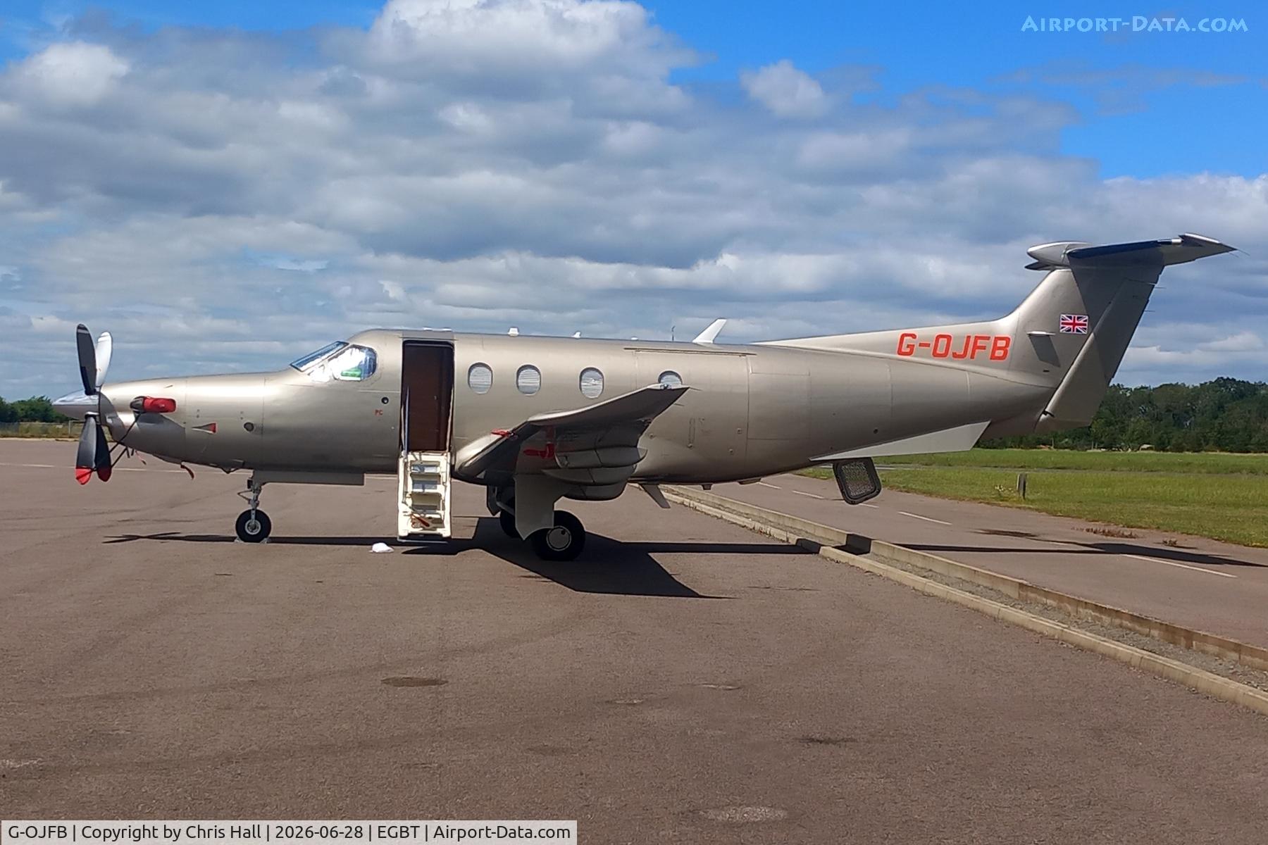 G-OJFB, 2014 Pilatus PC-12/47E, c/n 1510, Turweston 28/06/26