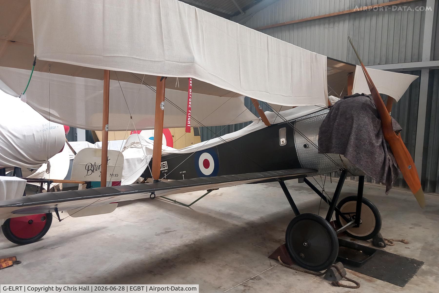 G-ELRT, 1917 Sopwith Scout, c/n N6161, Turweston 28/06/26