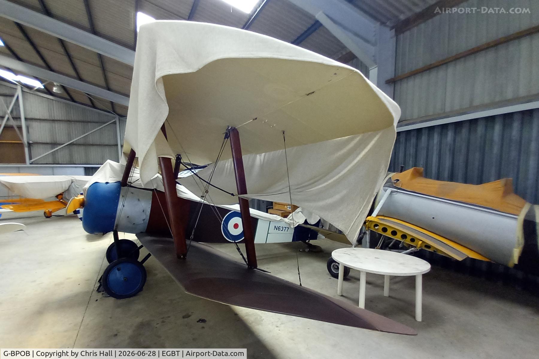 G-BPOB, 1974 Sopwith F.1 Camel Replica, c/n TM-10, Turweston 28/06/26
