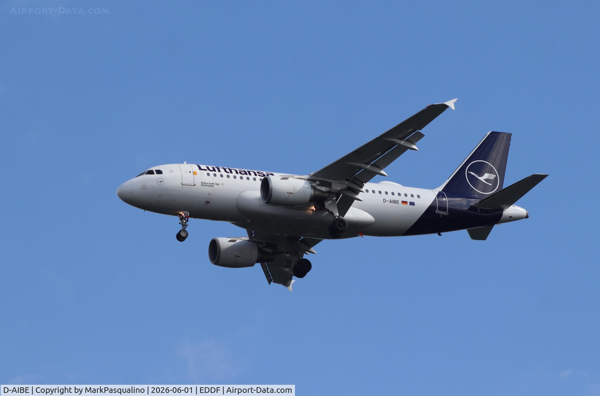 D-AIBE, 2010 Airbus A319-112, c/n 4511, Airbus A319-112