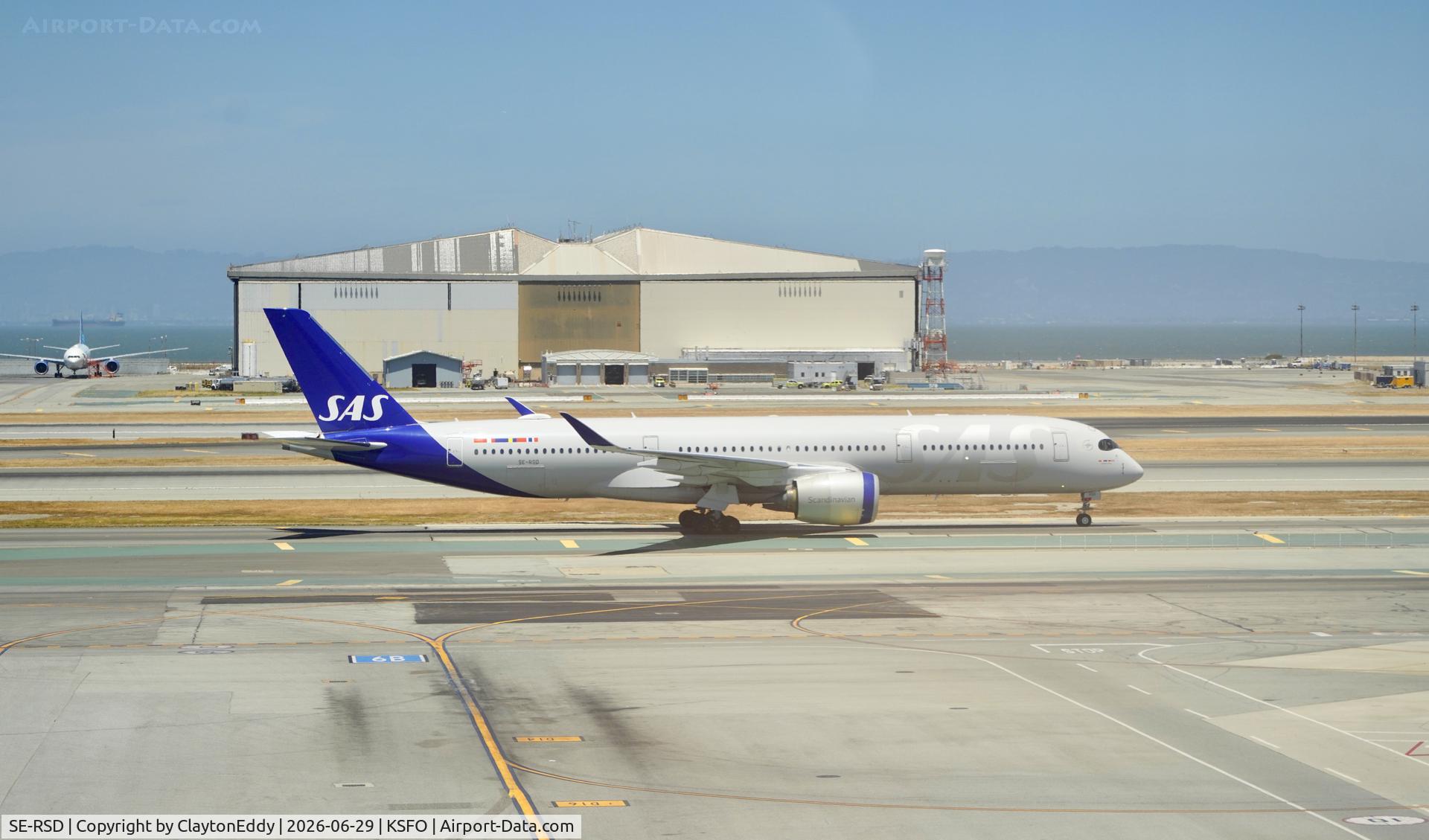 SE-RSD, 2020 Airbus A350-941, c/n 418, Sky Terrace SFO 2026