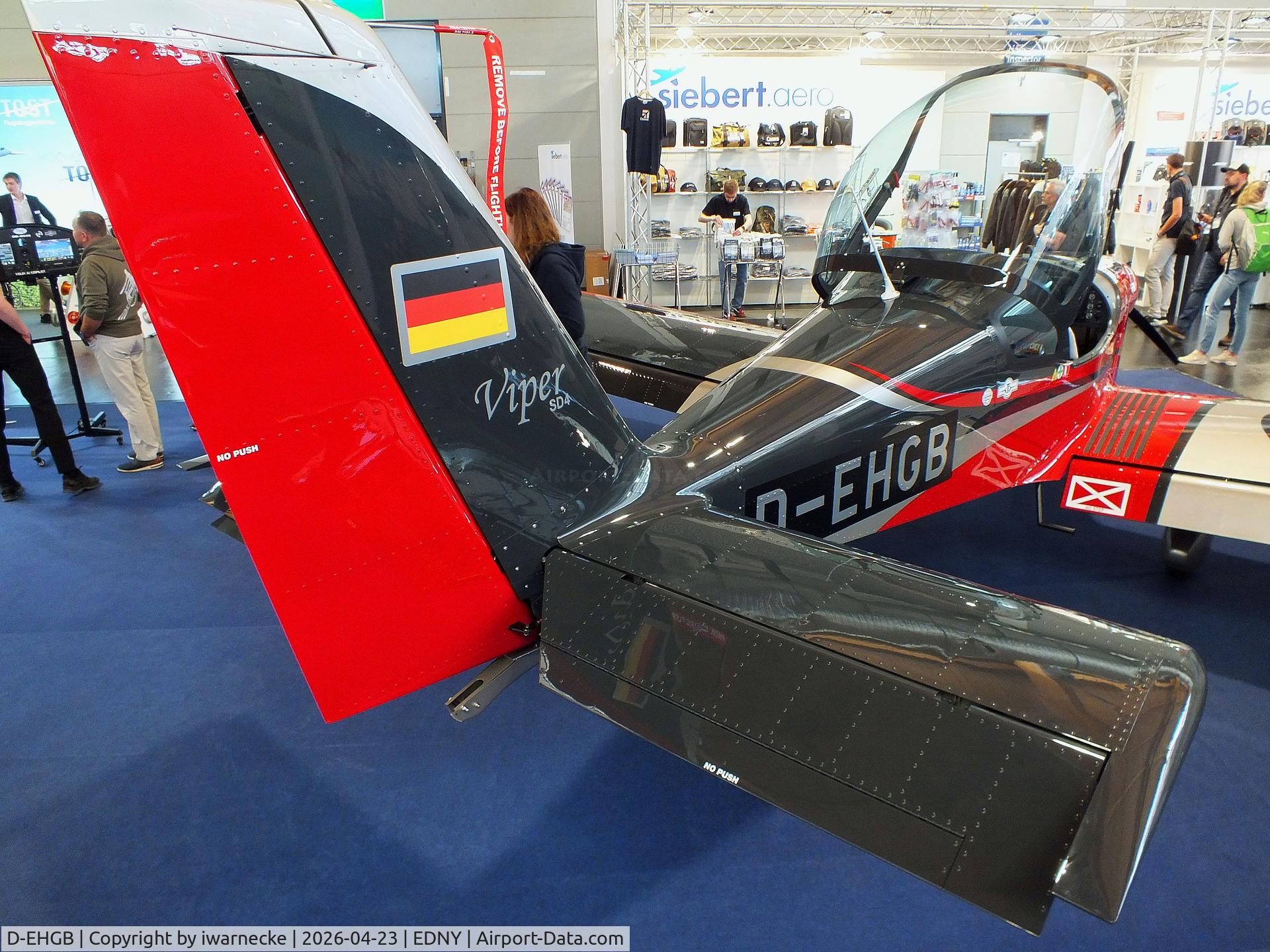 D-EHGB, 2026 Tomark Aero Viper SD-4 Night-VFR, c/n not found_D-EHGB, Tomark Aero Viper SD-4 Night-VFR at the AERO 2026, Friedrichshafen