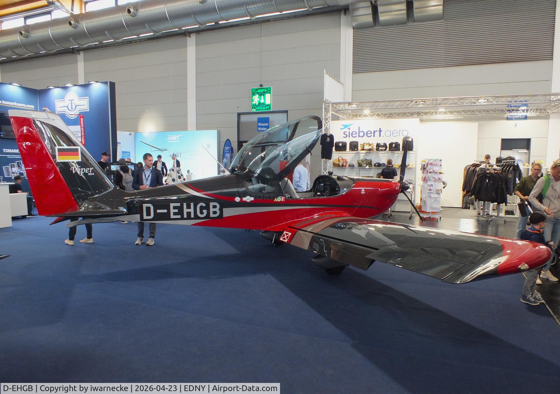 D-EHGB, 2026 Tomark Aero Viper SD-4 Night-VFR, c/n not found_D-EHGB, Tomark Aero Viper SD-4 Night-VFR at the AERO 2026, Friedrichshafen