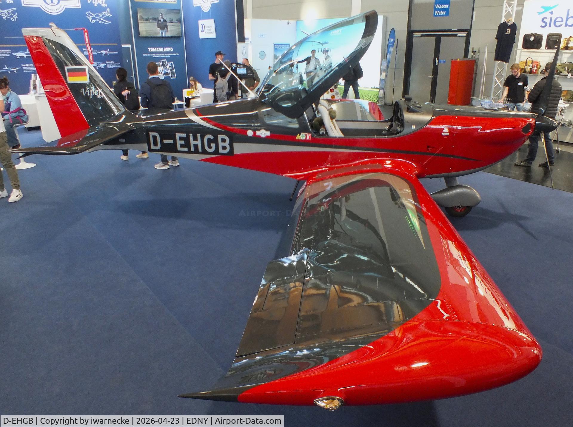 D-EHGB, 2026 Tomark Aero Viper SD-4 Night-VFR, c/n not found_D-EHGB, Tomark Aero Viper SD-4 Night-VFR at the AERO 2026, Friedrichshafen