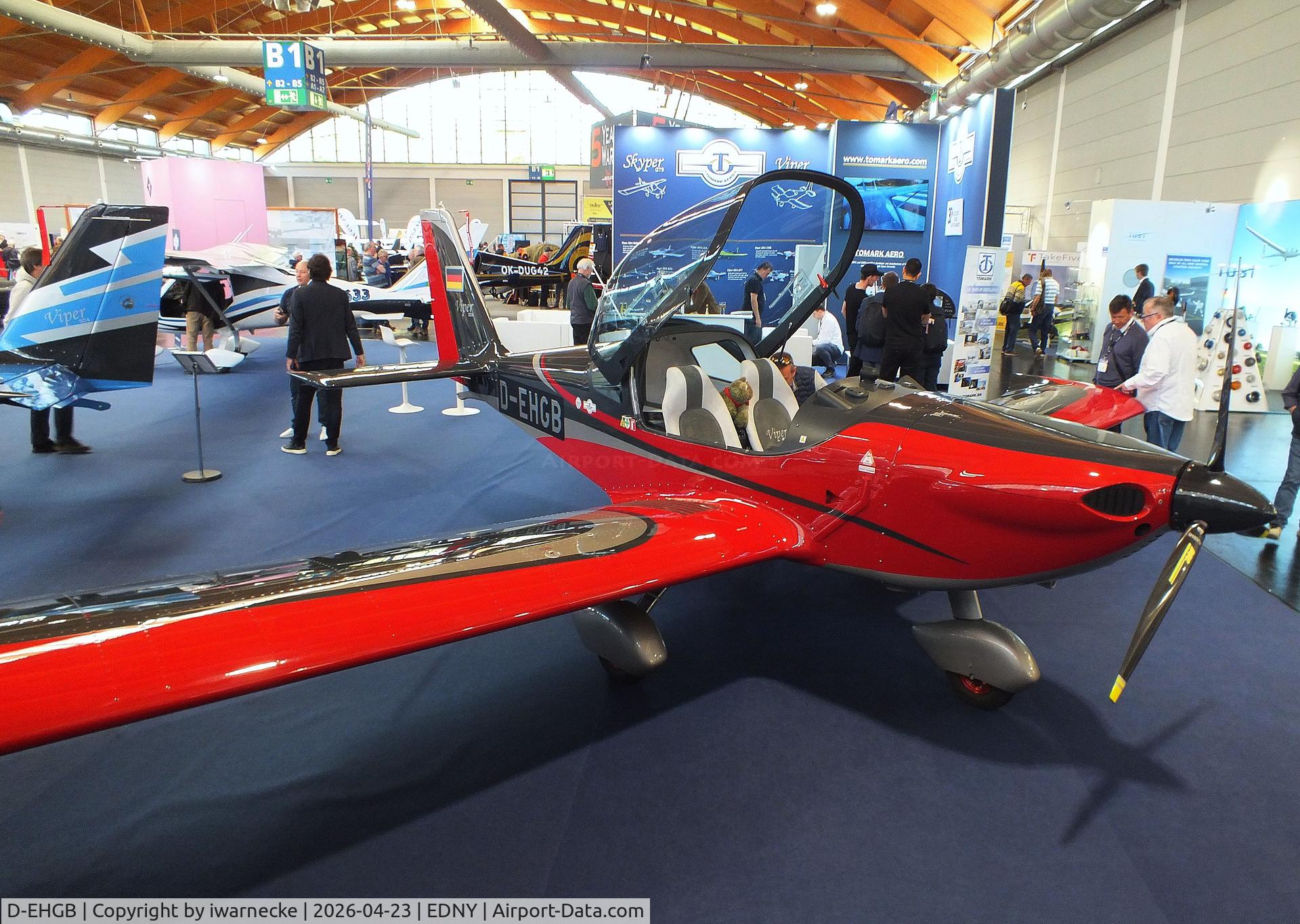 D-EHGB, 2026 Tomark Aero Viper SD-4 Night-VFR, c/n not found_D-EHGB, Tomark Aero Viper SD-4 Night-VFR at the AERO 2026, Friedrichshafen